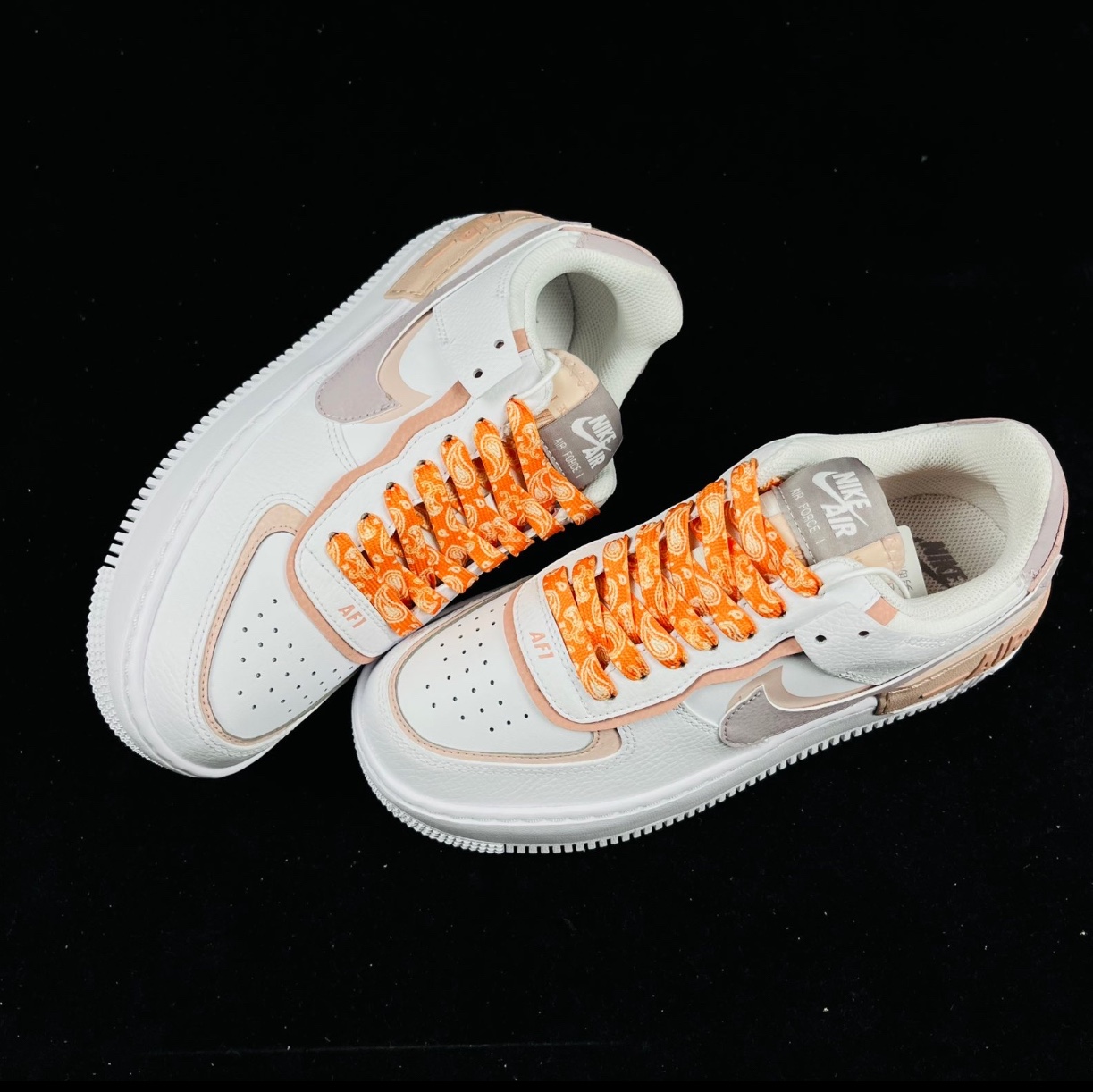 (W) Nike Air Force 1 Shadow Summit White Pink Quartz 착용 스타일