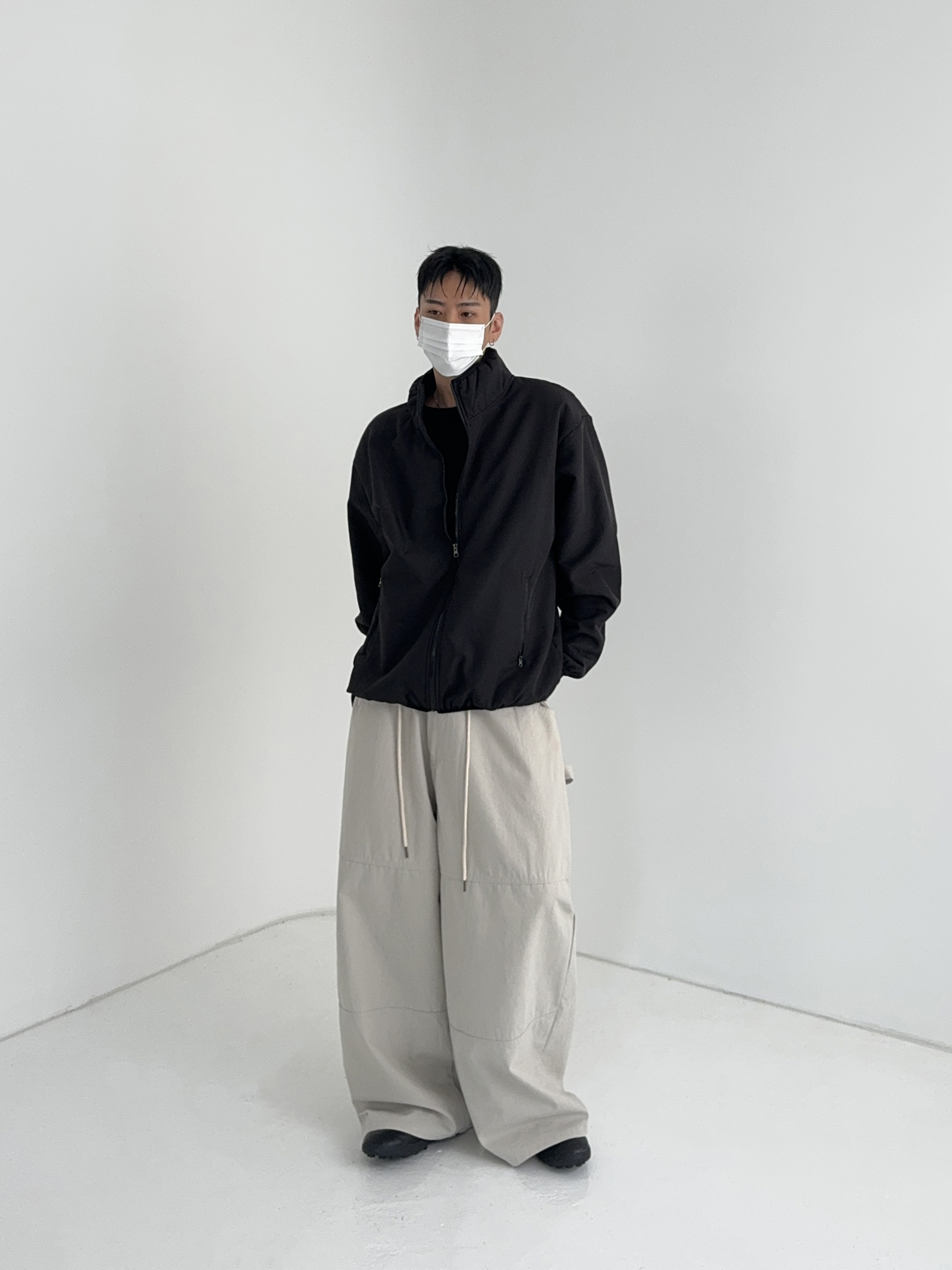 Nike x Bode Astrograbber SP Black and Coconut Milk 착용 스타일 - 2