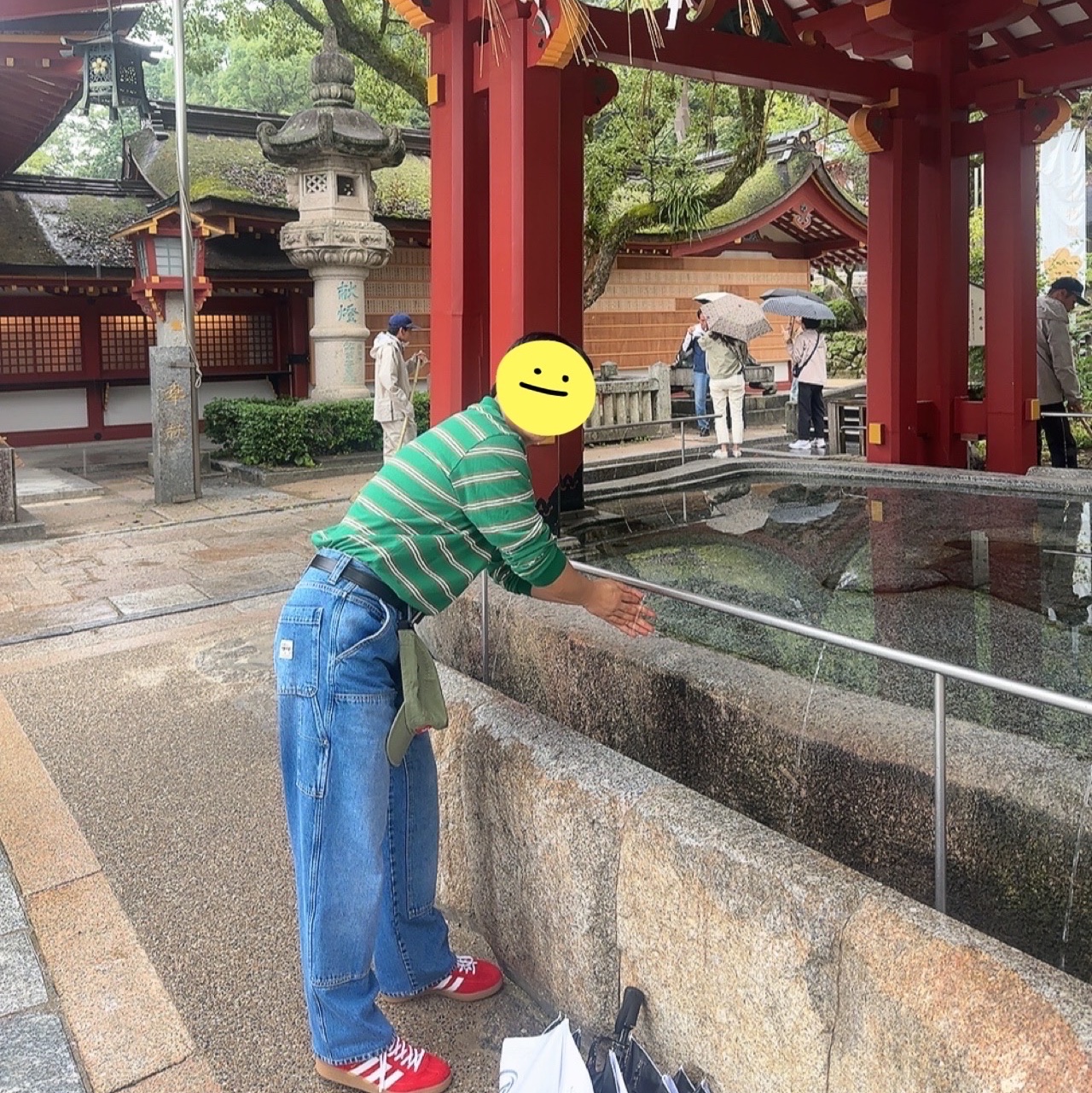 Stussy Denim Work Pants Blue, Supreme Military Camp Cap Olive - 24FW 착용 스타일