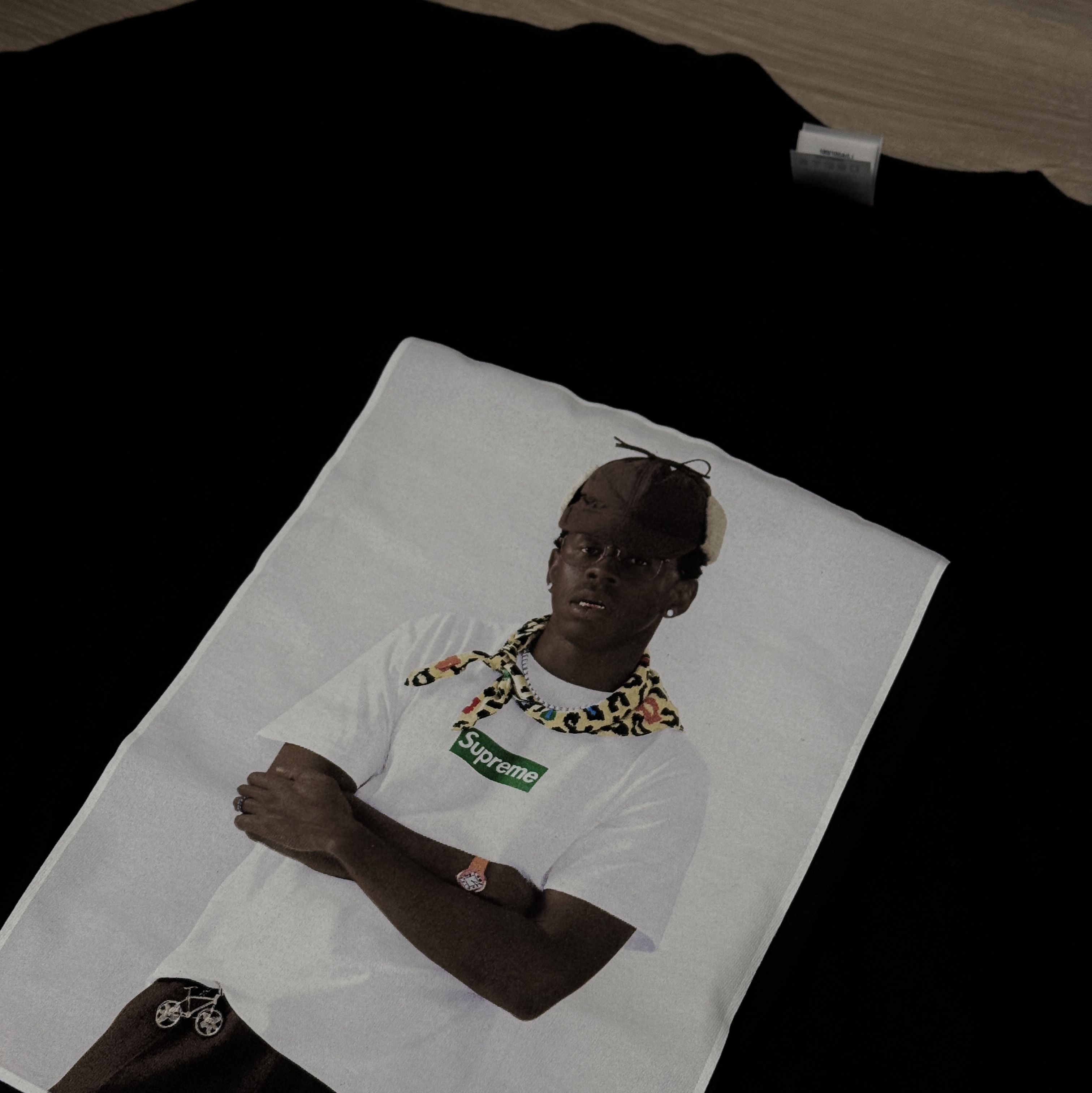 Supreme Tyler The Creator T-Shirt Black - 24FW 착용 스타일