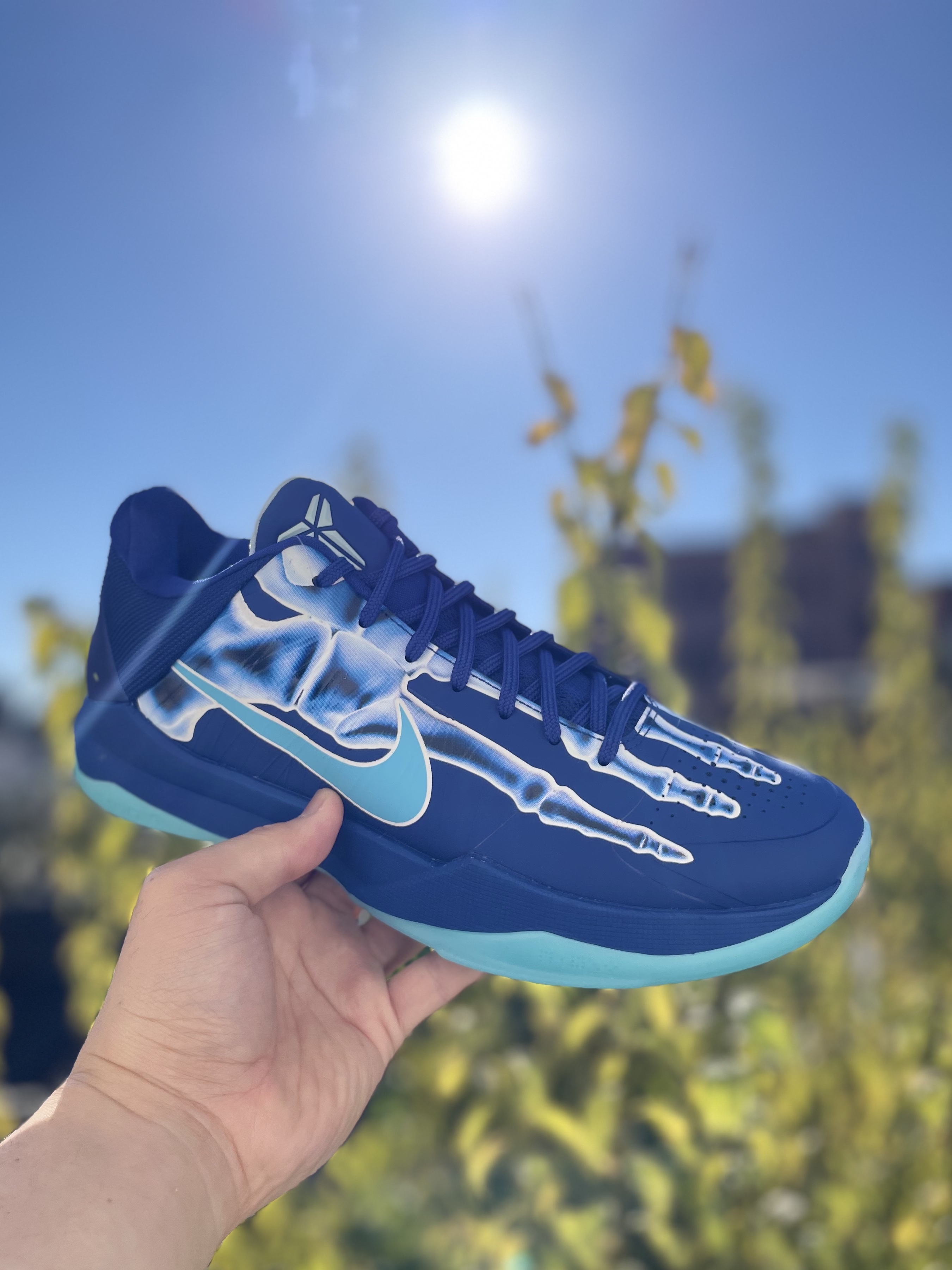 Nike Kobe 5 Protro Deep Royal Blue 착용 스타일