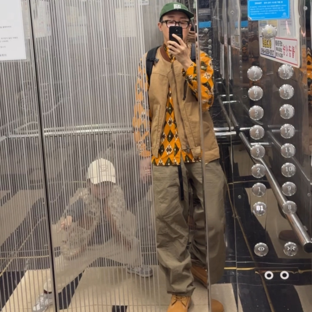 Timberland Premium 6 inch Waterproof Boot Wheat Nubuck - Wide, Supreme Backpack Black - 23FW 착용 스타일