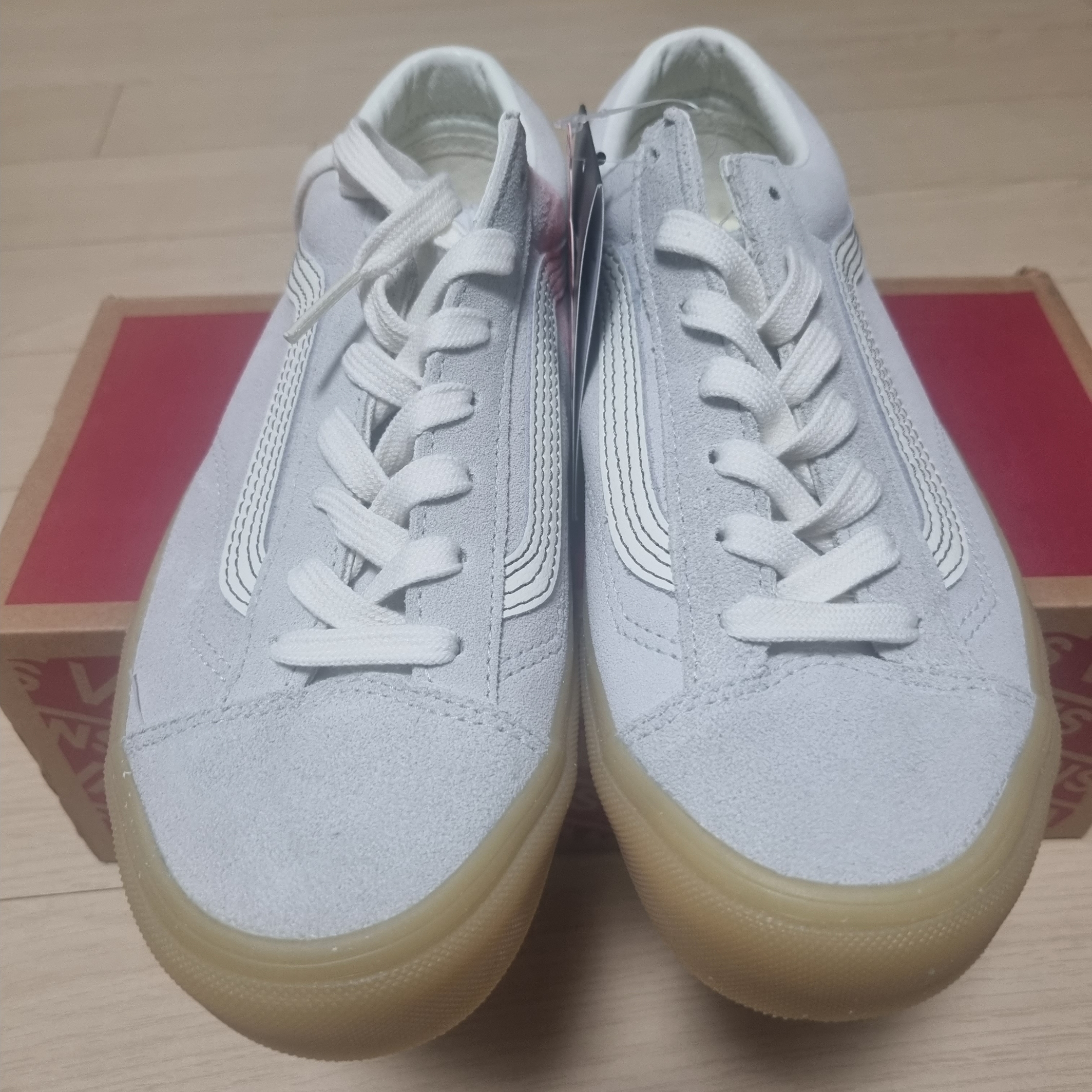 Vans Style 36 Double Light Dawn Blue 착용 스타일 - 2