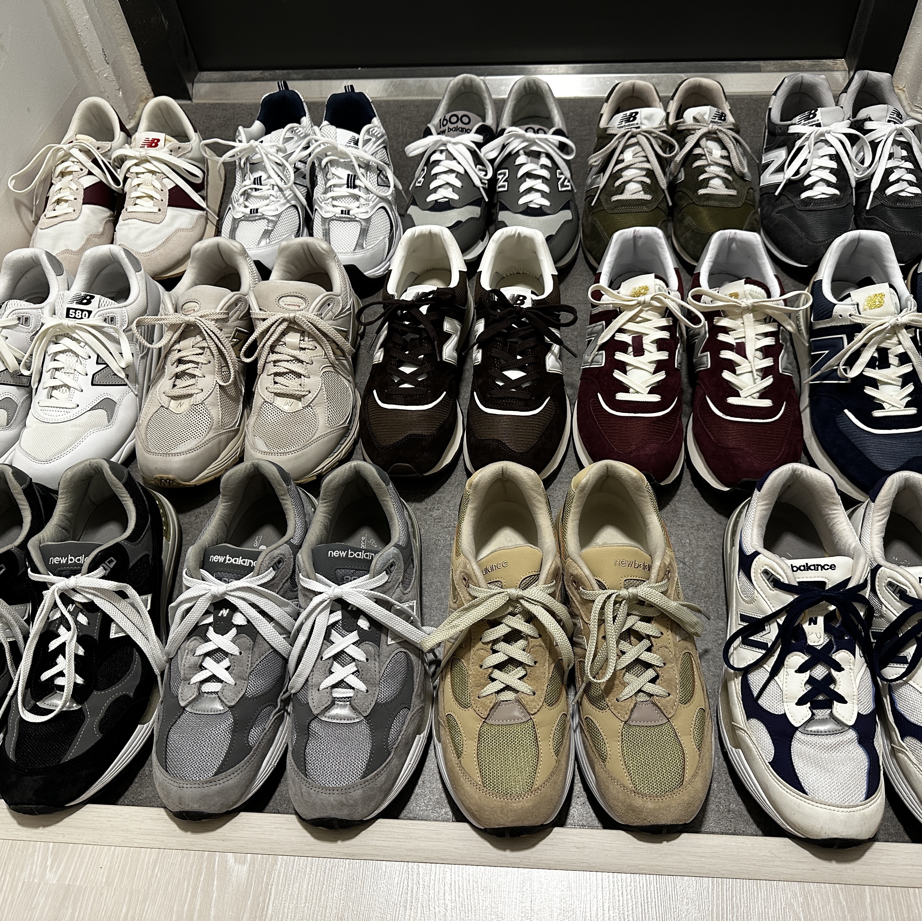 New Balance 996 Dark Green, New Balance 996 Dark Gray 착용 스타일