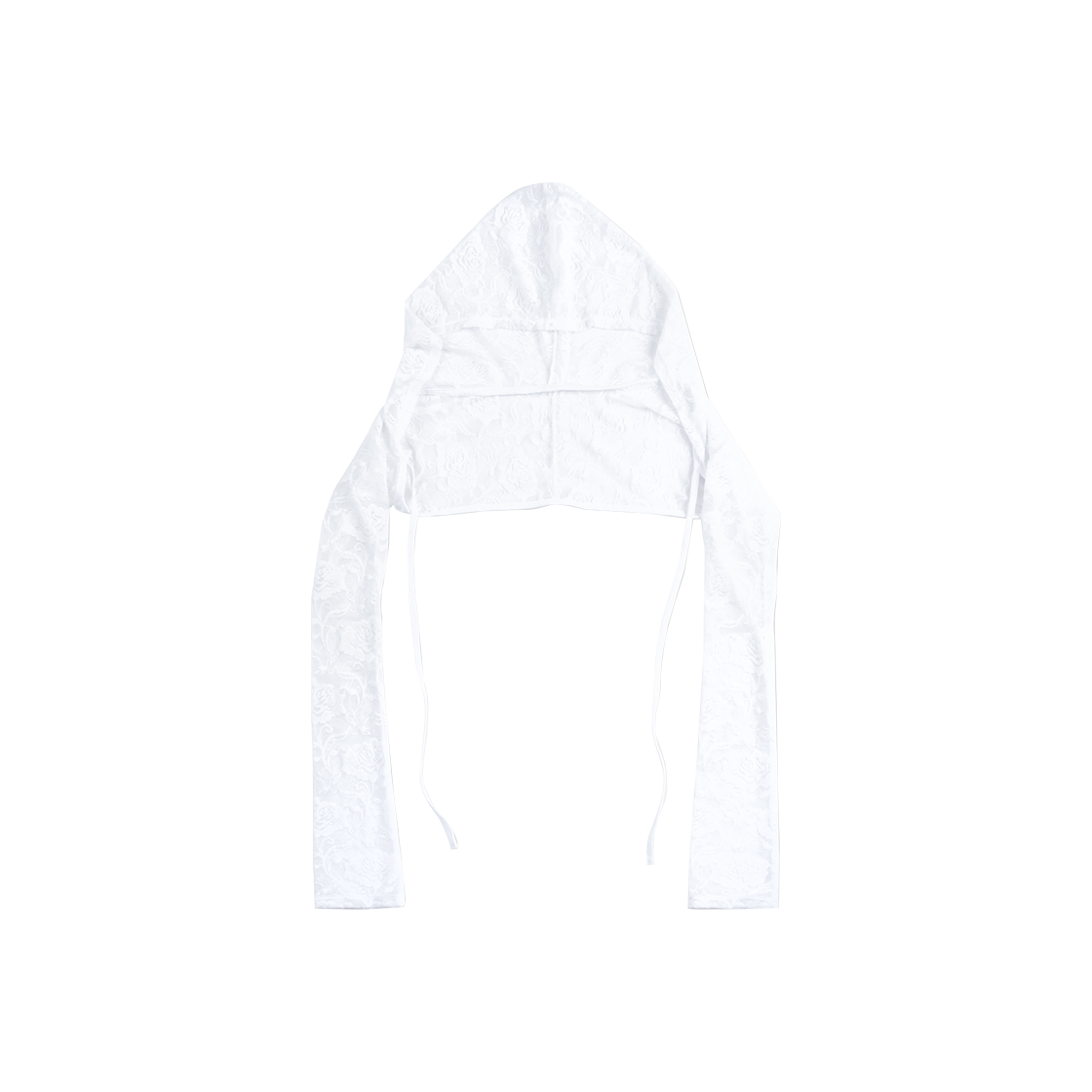 [예약 배송] 태 레이스 후디 볼레로 가디건 002([예약 배송] TAAE Lace Hoodie Bolero Cardigan 002)