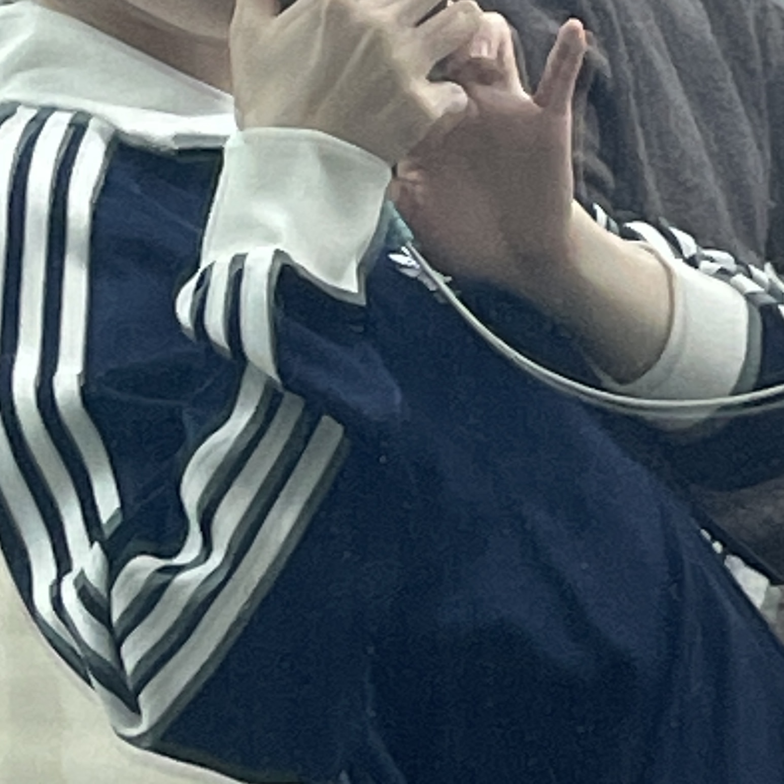 Adidas Adicolor Classic Beckenbauer Track Top Night Indigo - KR Sizing 착용 스타일