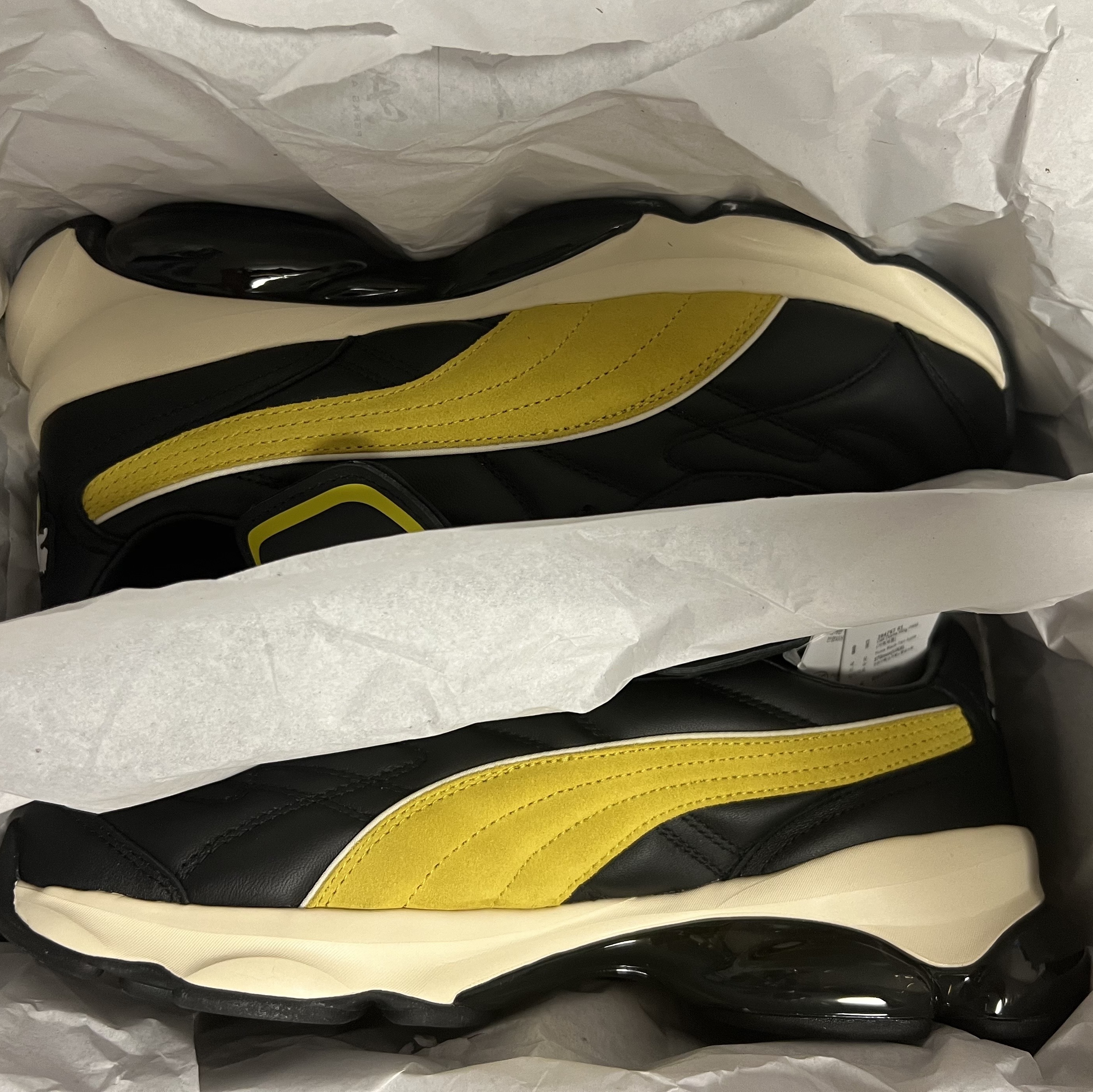 (W) Puma x P.A.M Cell Dome King Black Tart Apple 착용 스타일 - 1