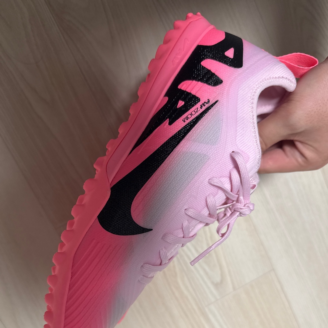 Nike Zoom Mercurial Vapor 15 Pro TF Pink Foam Black 착용 스타일