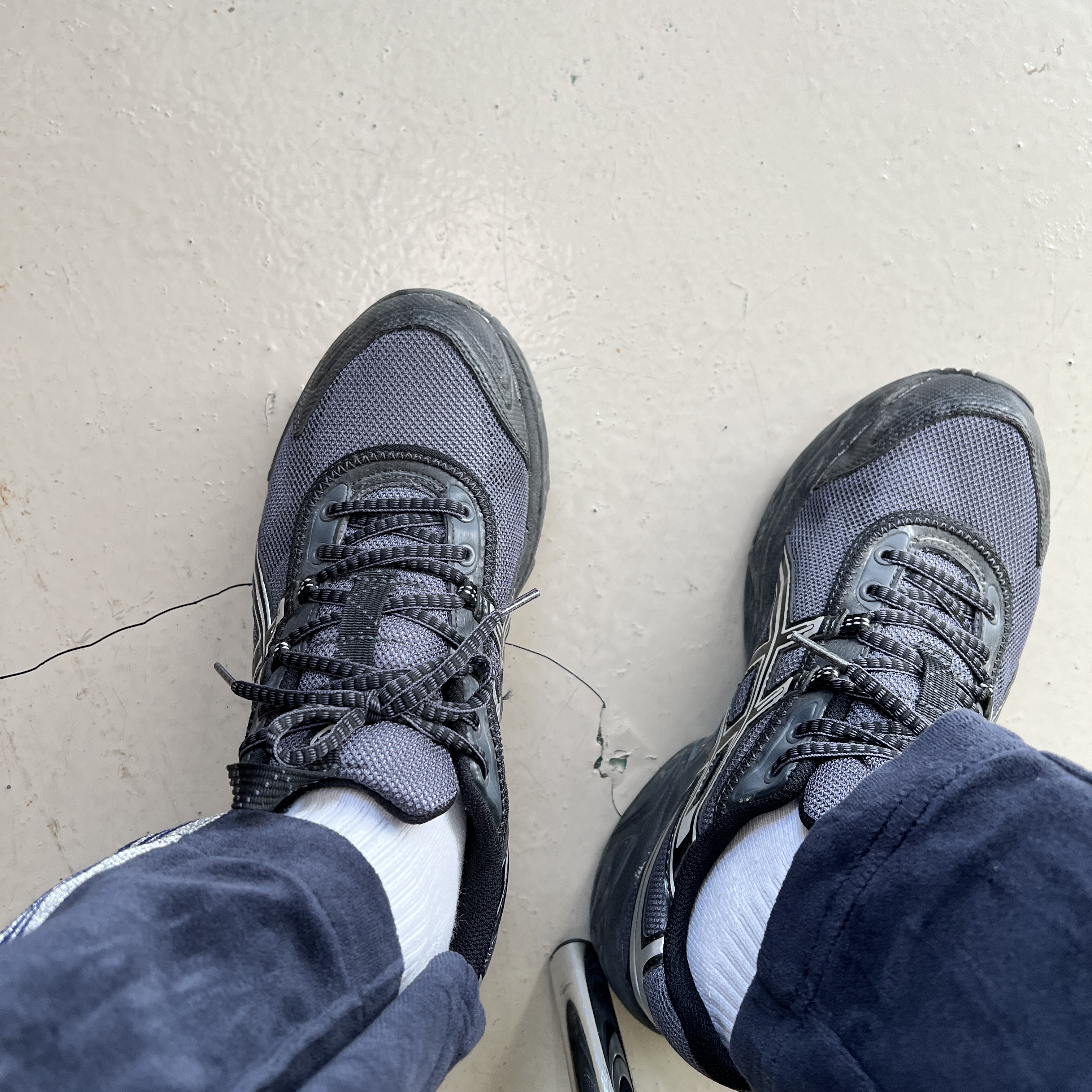 Asics UB2-S Gel-1130 Asphalt Pure Silver 착용 스타일