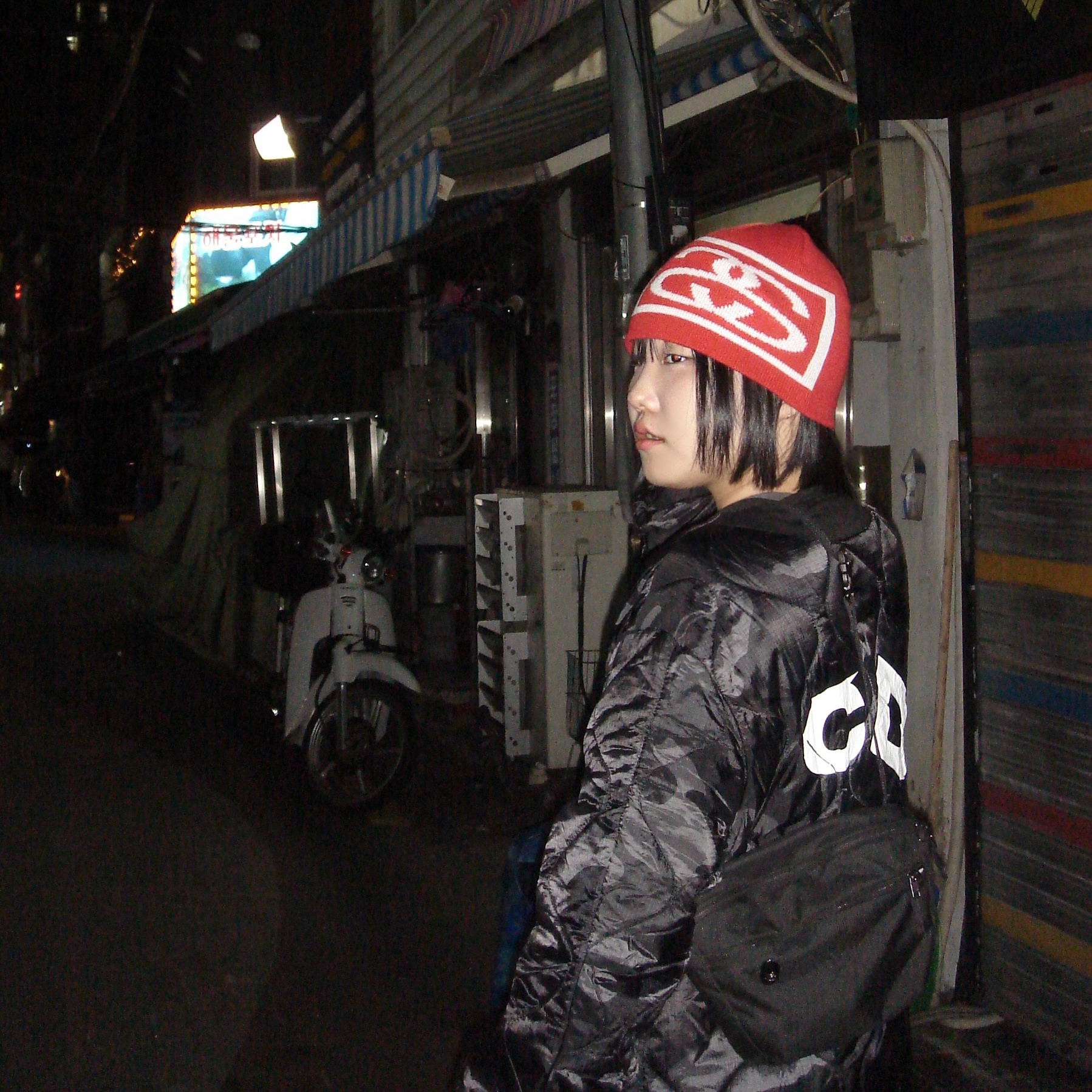 Stussy SS Link Skullcap Beanie Orange, Arc'teryx Mantis 1 Waistpack Black II 착용 스타일 - 1
