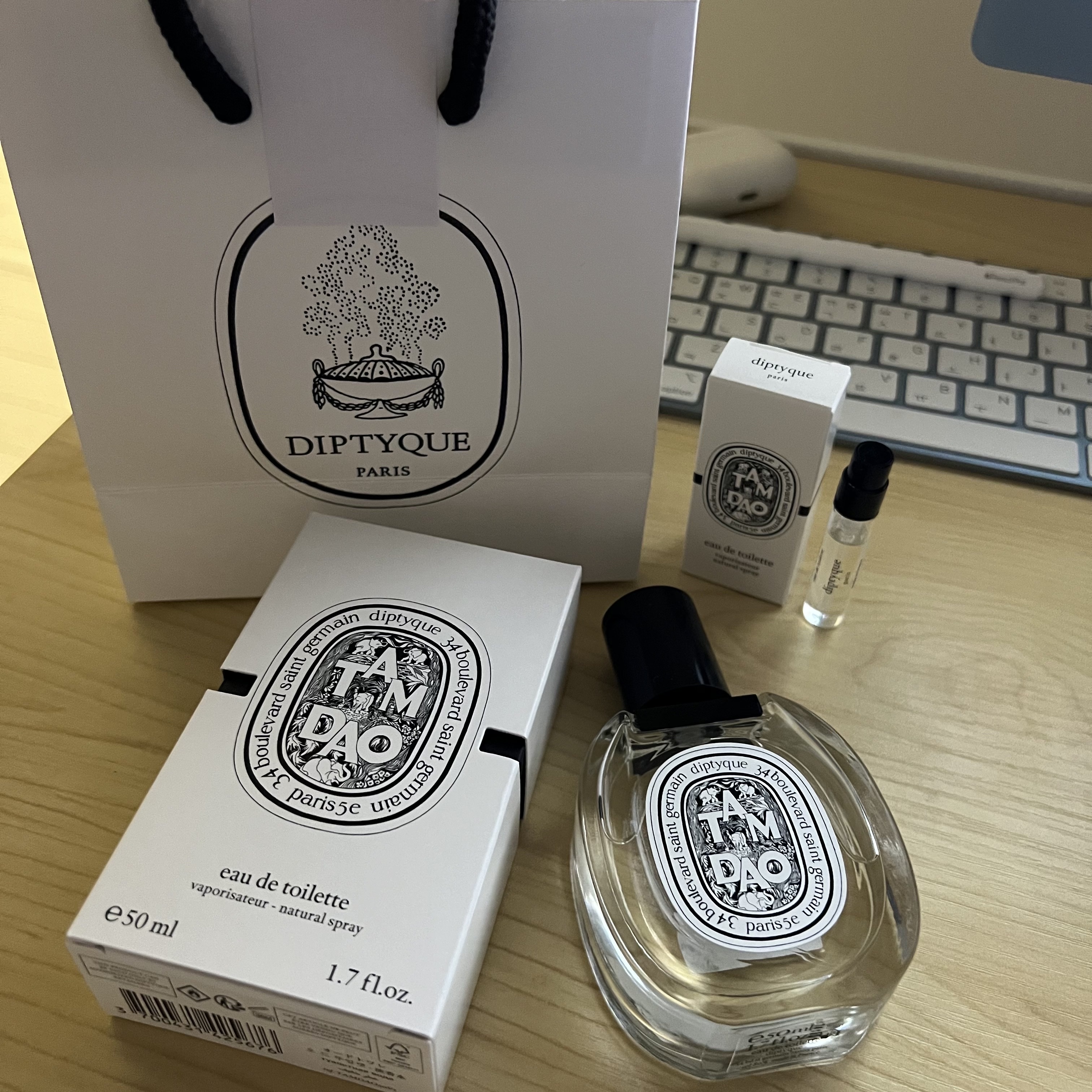 Diptyque Tam Dao Eau De Toilette 50ml 착용 스타일