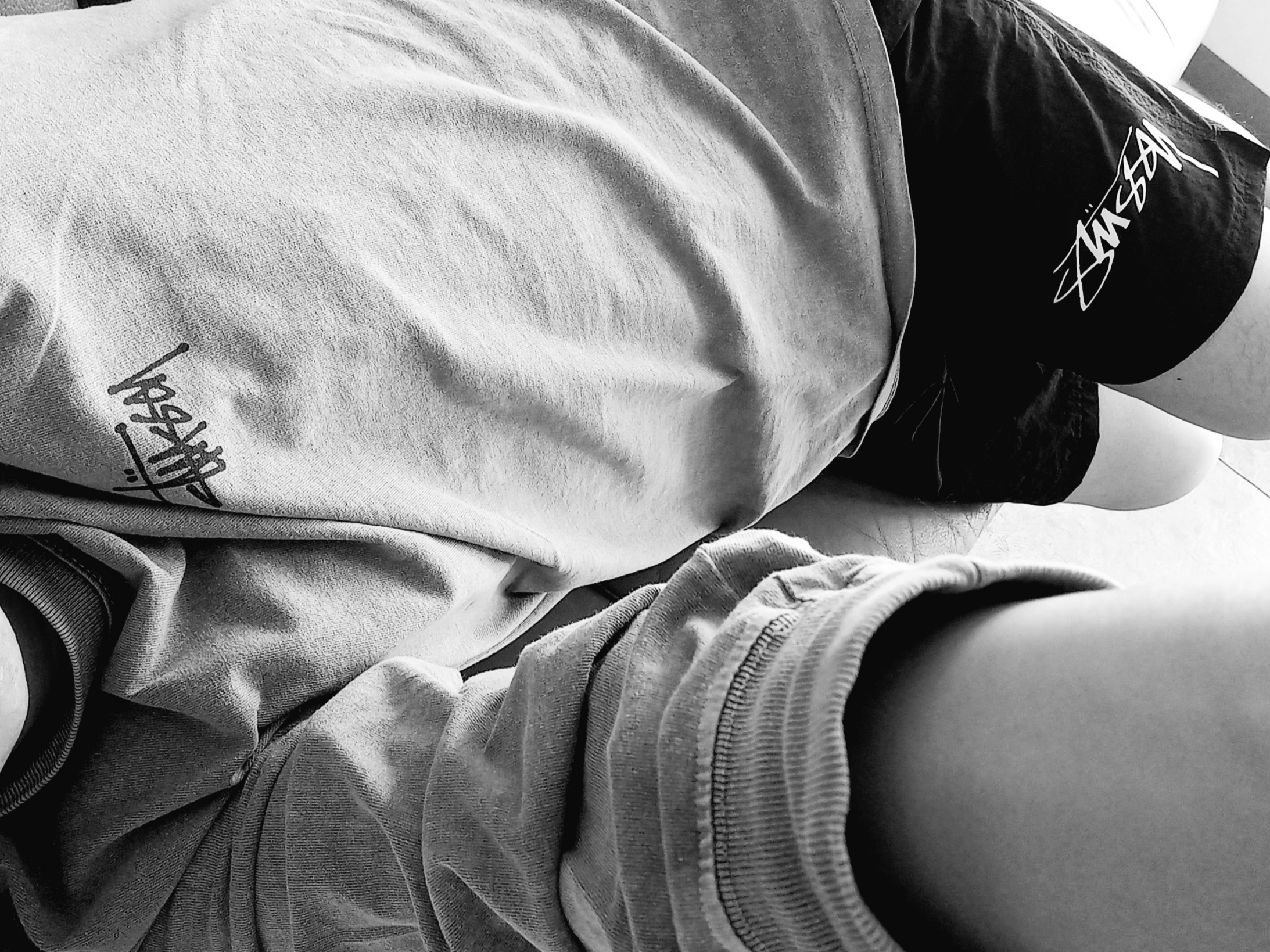 Nike x Stussy Shorts Black (FJ9167-010), Stussy Basic Stussy Pigment Dyed LS T-Shirt Grey 2022 ์ฐฉ์ฉ ์คํ์ผ - 1