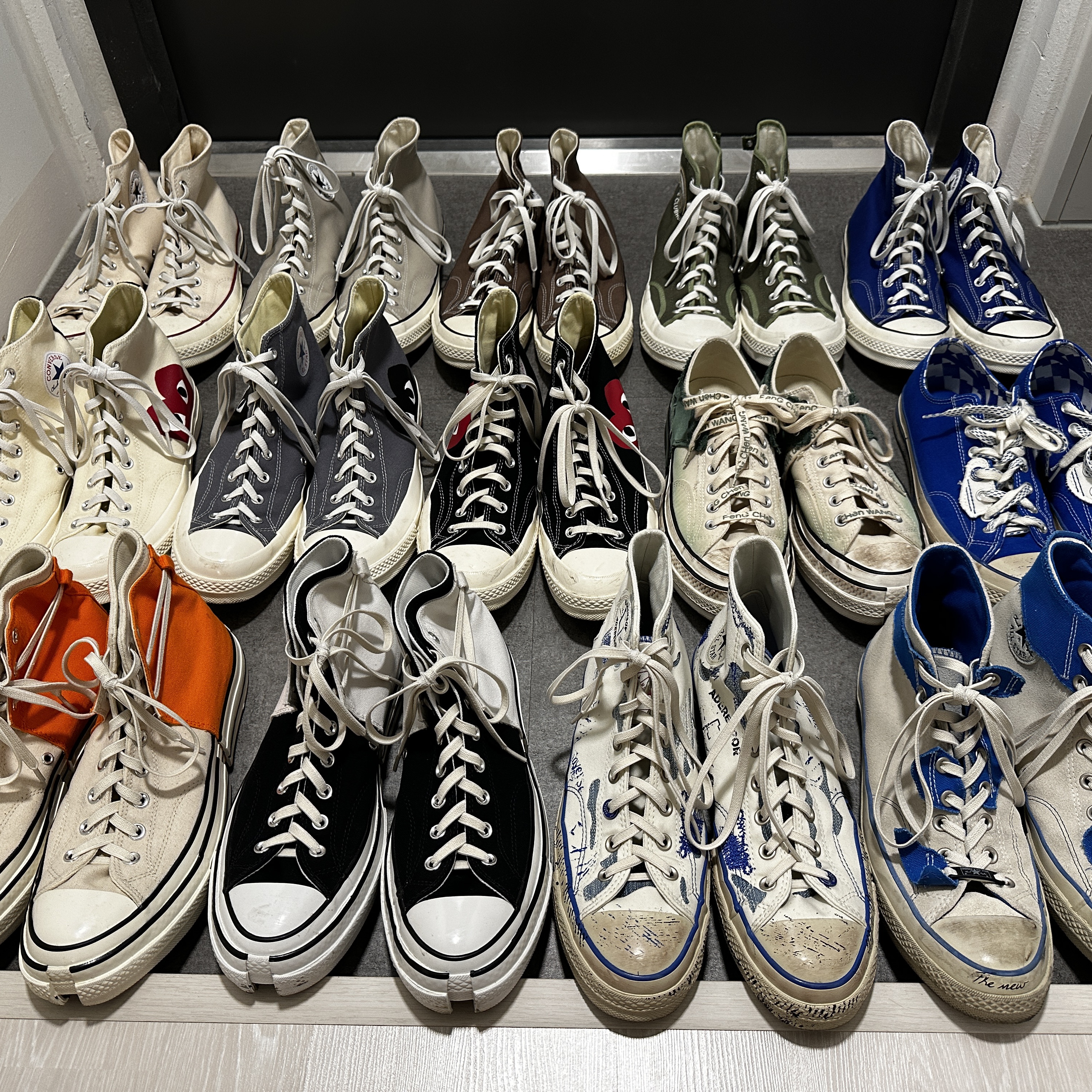 Converse x Ader Error Chuck 70 High White, Converse x Ader Error Chuck 70 High White 착용 스타일