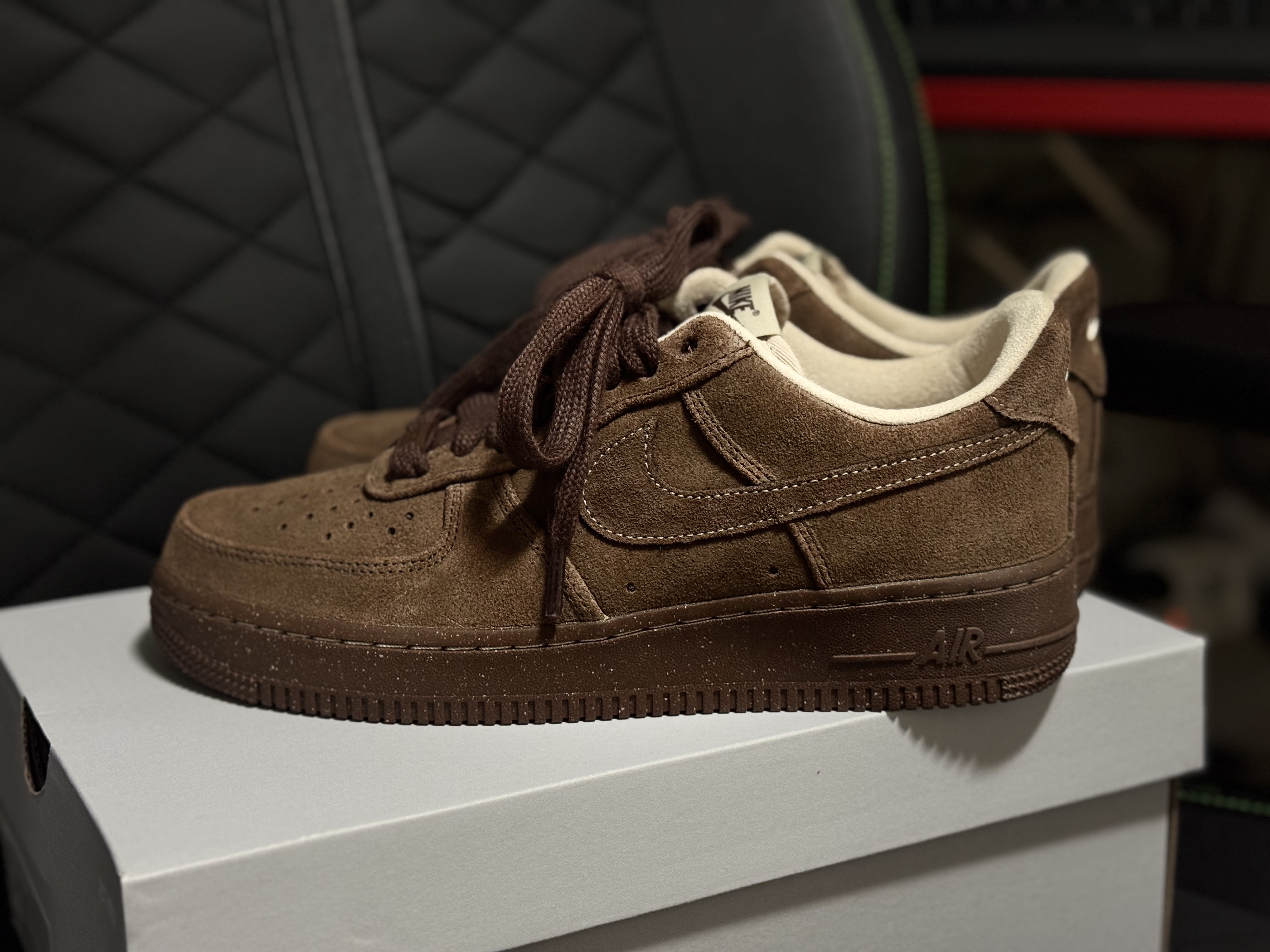 (W) Nike Air Force 1 '07 Cacao Wow 착용 스타일