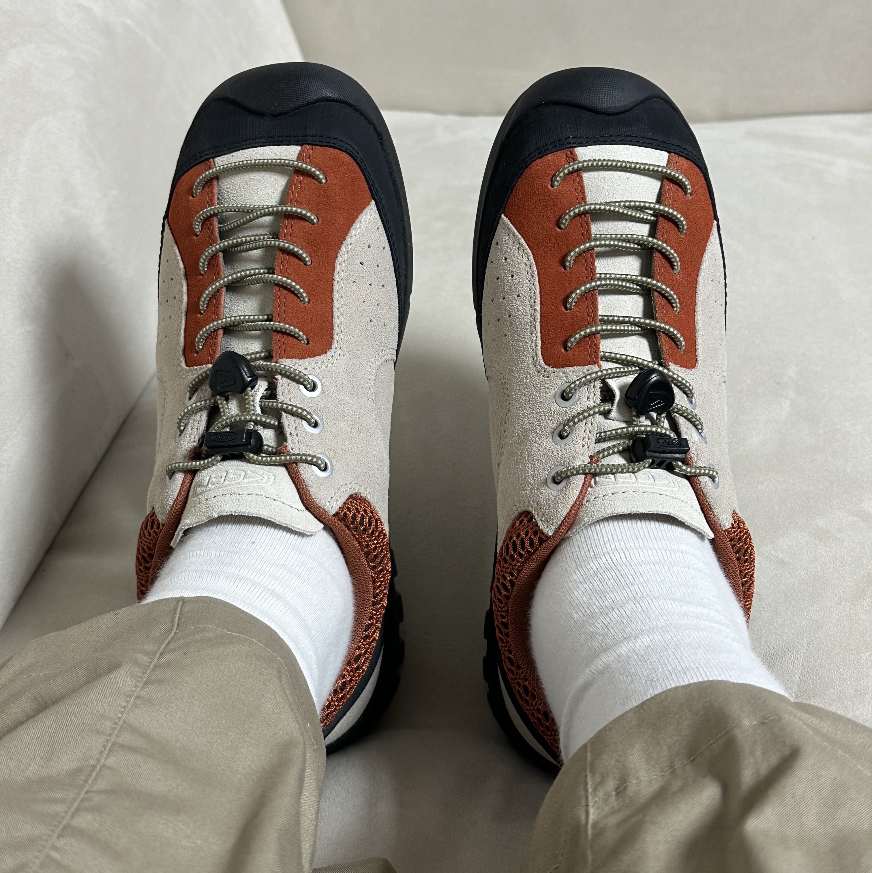 (W) Keen Jasper Rocks SP Baked Clay 착용 스타일