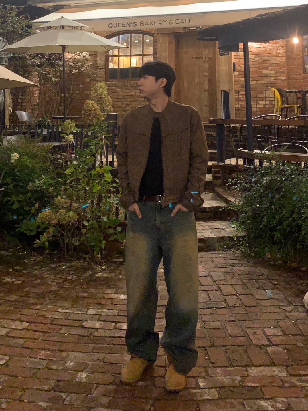 Timberland Premium 6 inch Waterproof Boot Wheat Nubuck - Wide 착용 스타일 - 4
