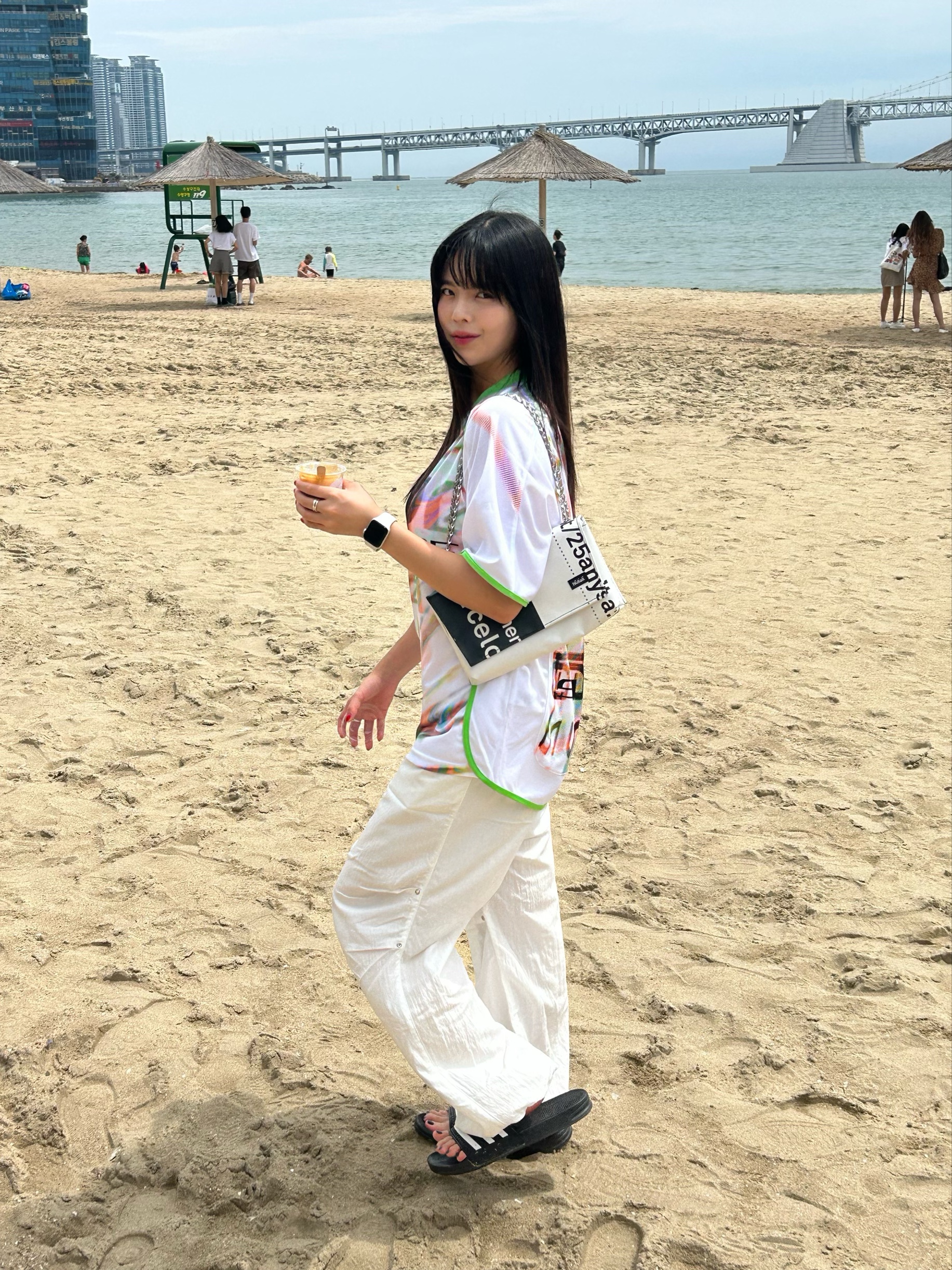 Supreme Feedback Soccer Jersey White - 23SS 착용 스타일 - 3