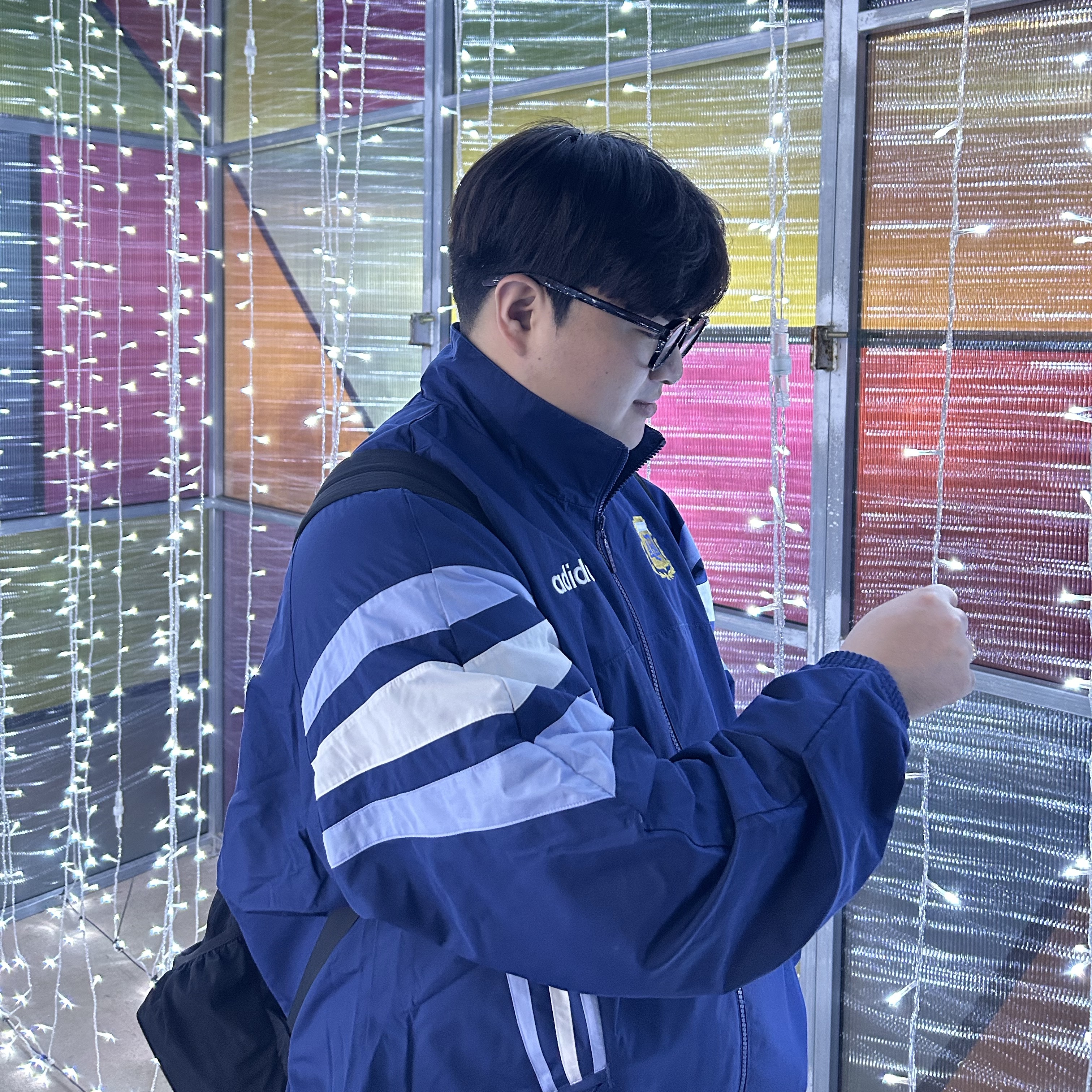 Adidas Argentina 1994 Woven Track Jacket Mute Purple - KR Sizing 착용 스타일 - 1