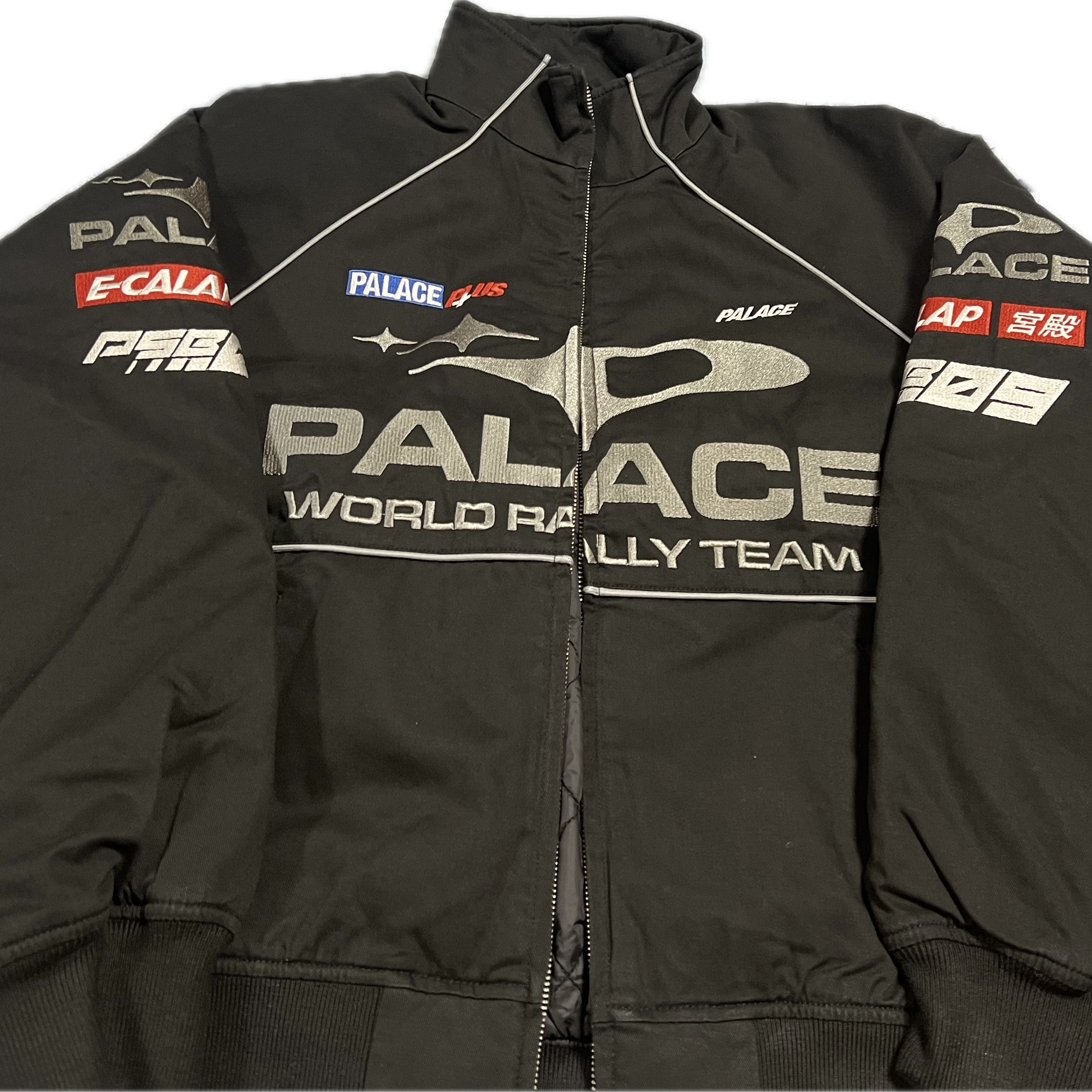 Palace Pally Rally Jacket Black - 24FW 착용 스타일 - 2