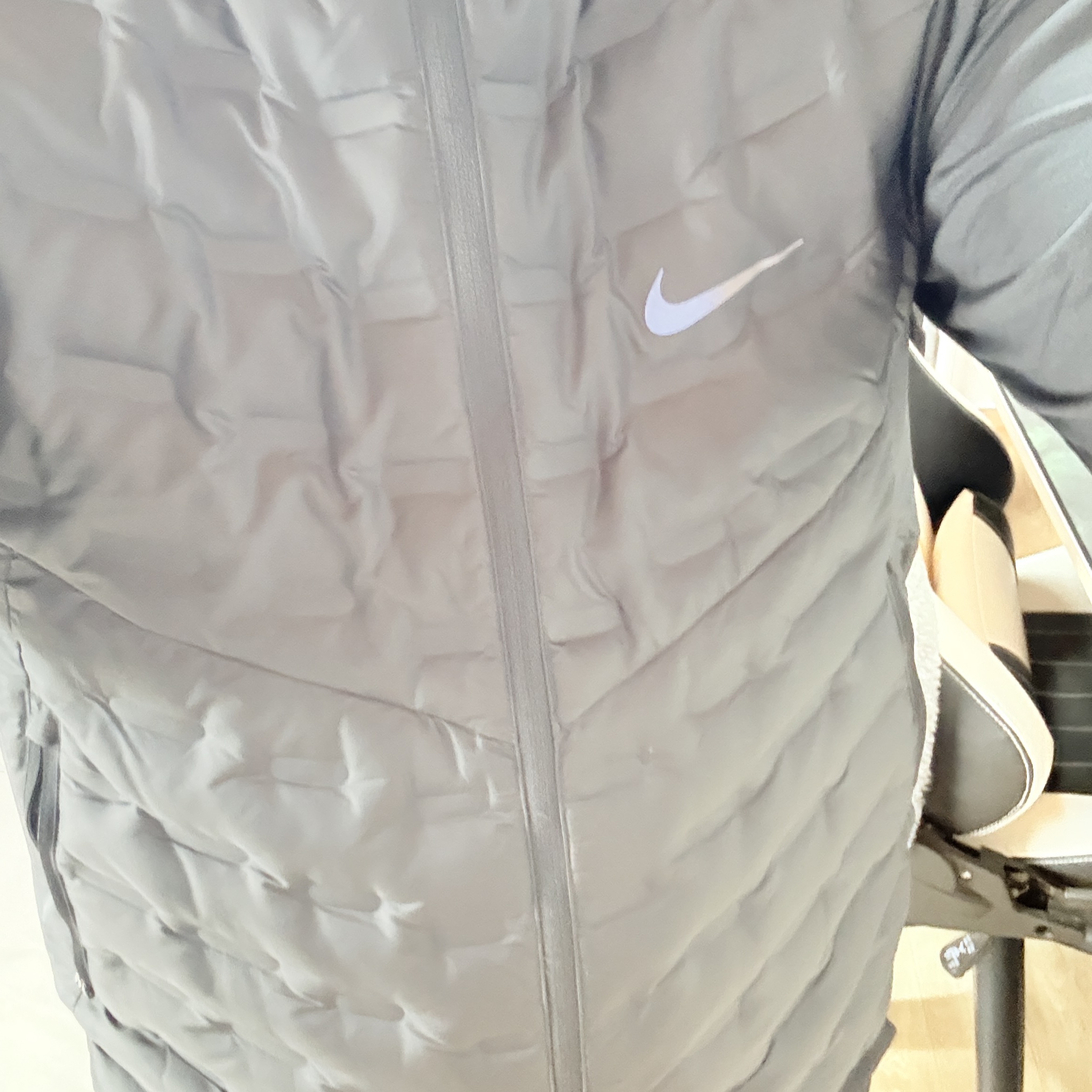 Nike Therma-Fit ADV Repel Down Running Vest Black - Asia 착용 스타일