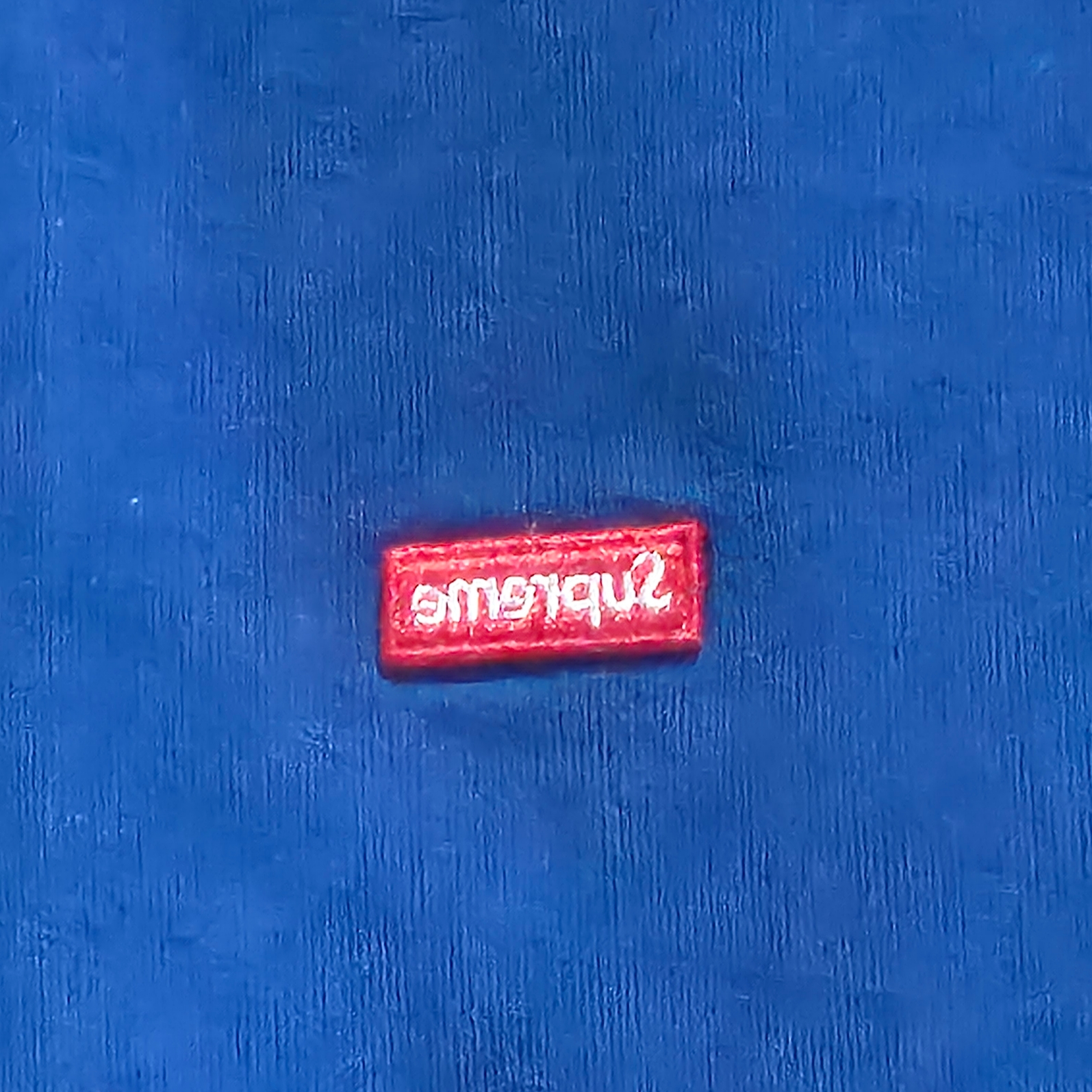 Supreme Small Box L/S T-Shirt Dark Royal - 24FW 착용 스타일 - 4