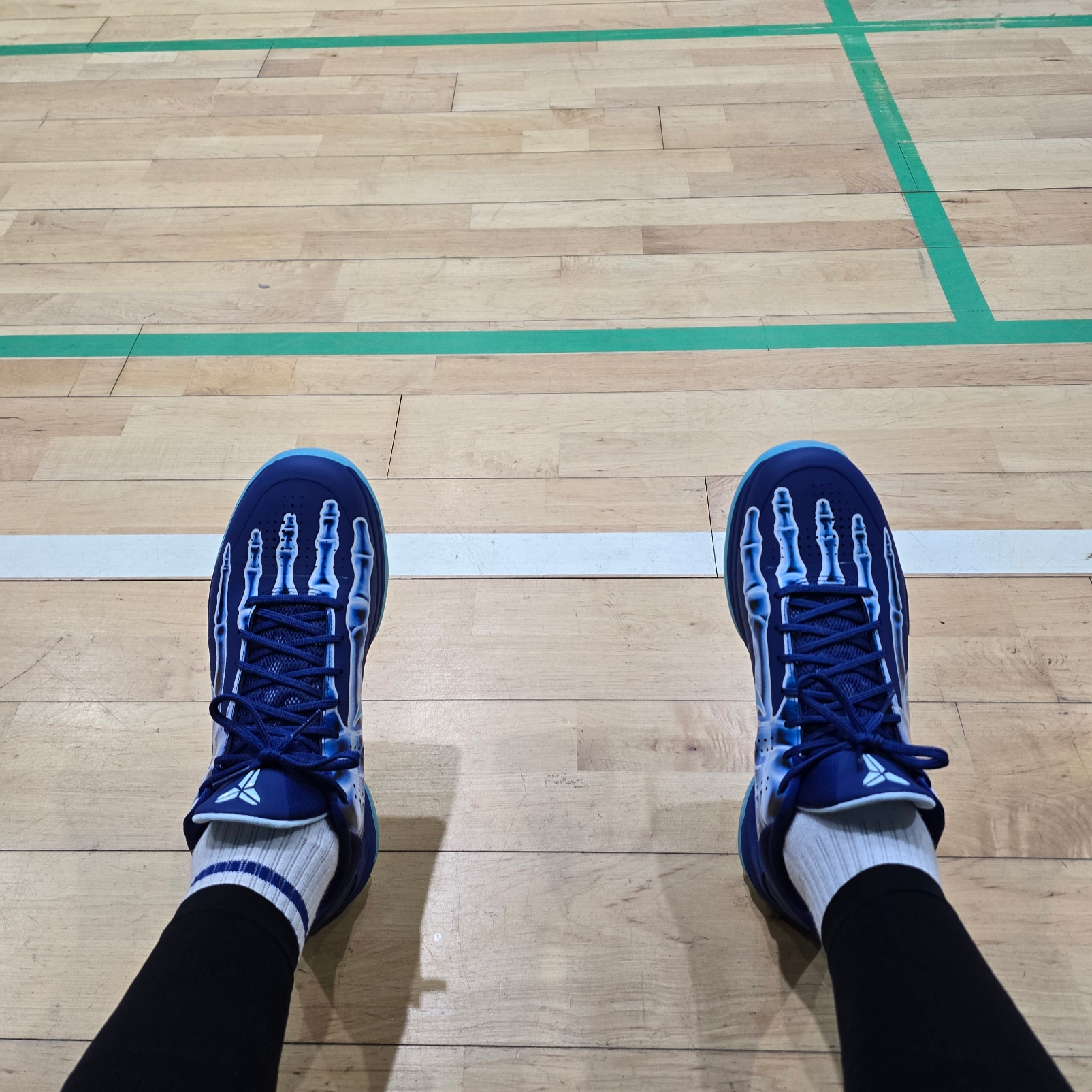 Nike Kobe 5 Protro Deep Royal Blue 착용 스타일 - 1