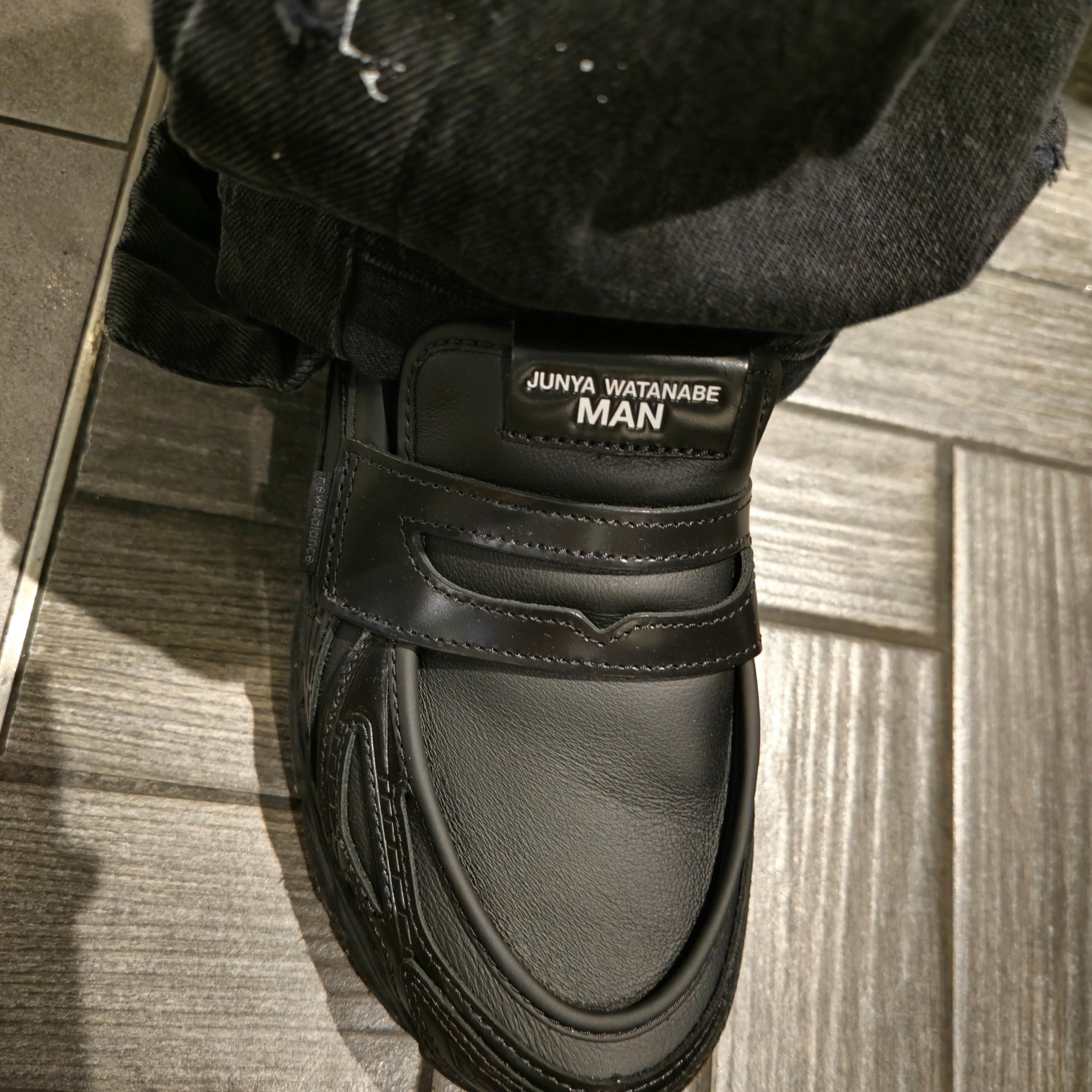 New Balance x Junya Watanabe Man 1906L Black 착용 스타일