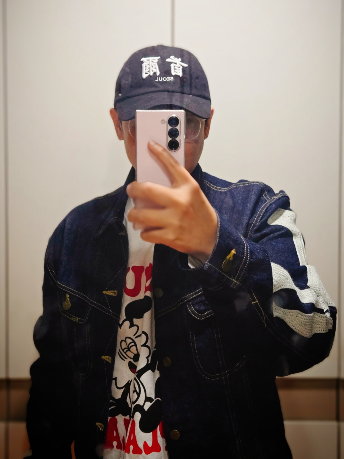 Kapital 11.5 oz. Denim Mexican Tuxedo Westerner Bone Jacket Indigo, Kapital 12.5 oz. Denim Mexican Tuxedo 5P Okagilly Pants Indigo 착용 스타일 - 2