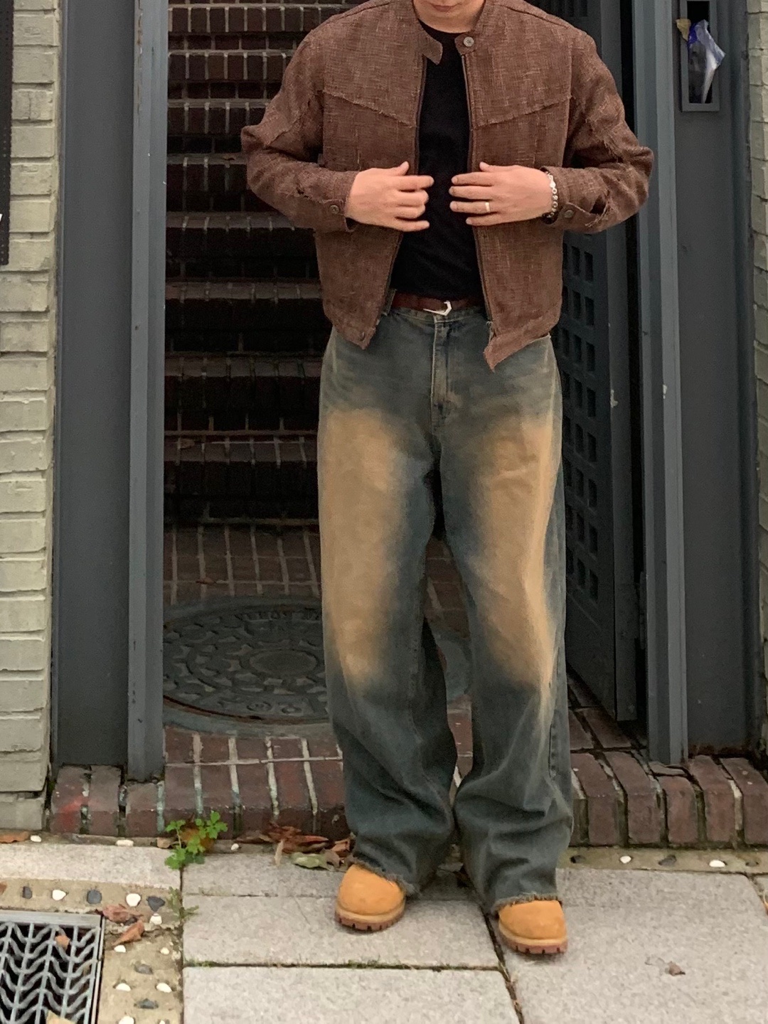 Timberland Premium 6 inch Waterproof Boot Wheat Nubuck - Wide 착용 스타일 - 7