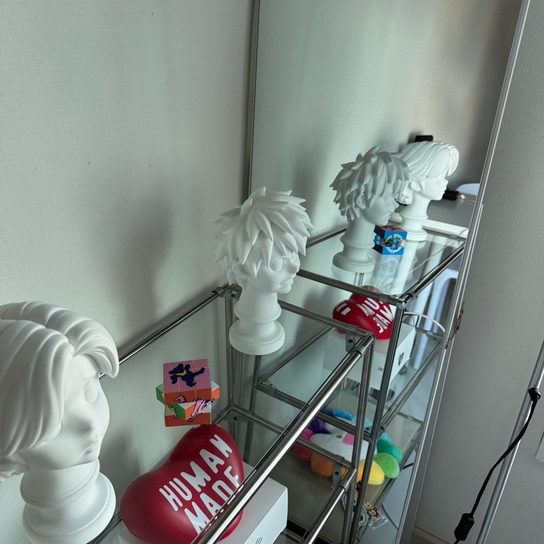 휴먼 메이드 하트 배스 필로우 레드 | Human Made | KREAM