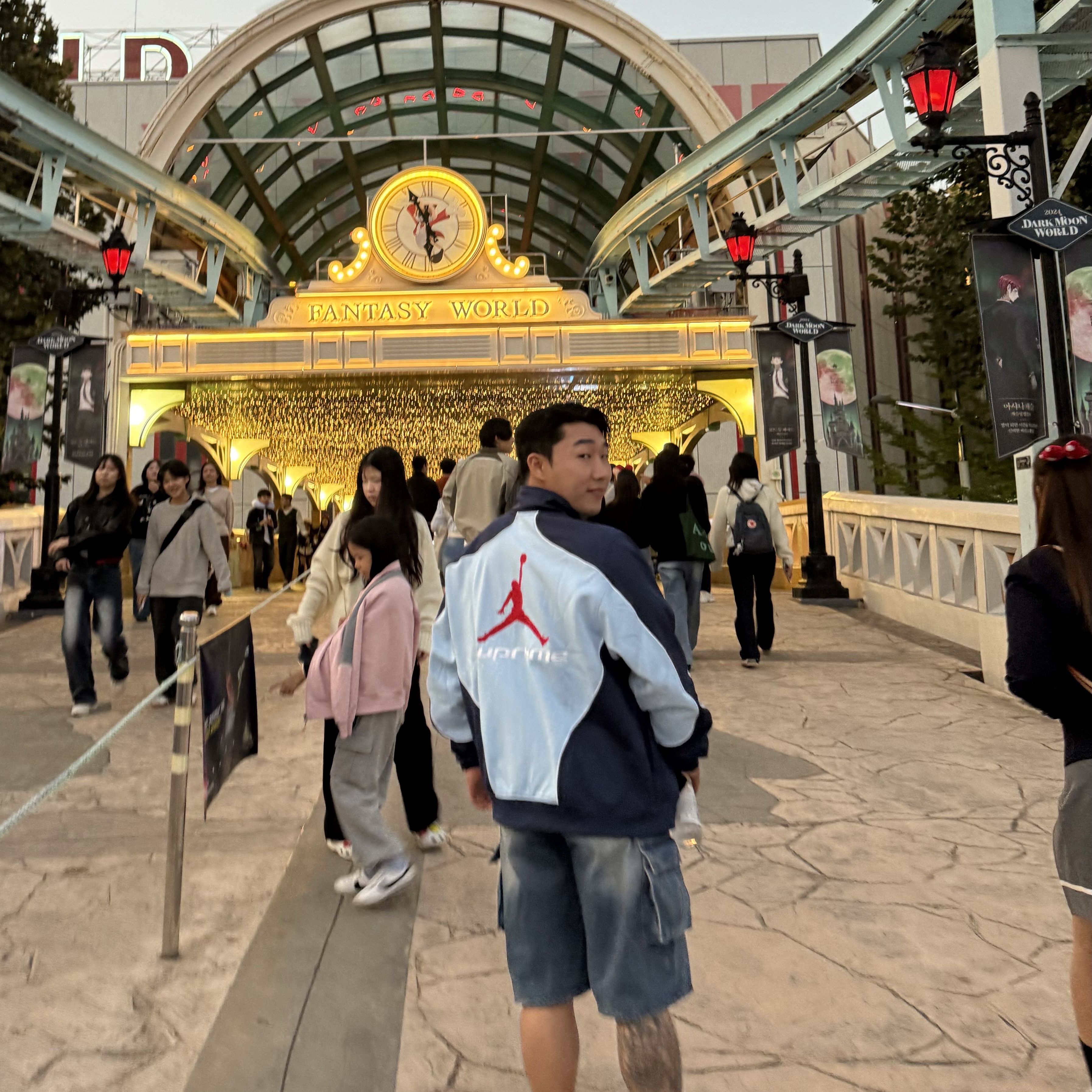 Supreme x Jordan Tricot Track Jacket Light Blue - 24FW 착용 스타일