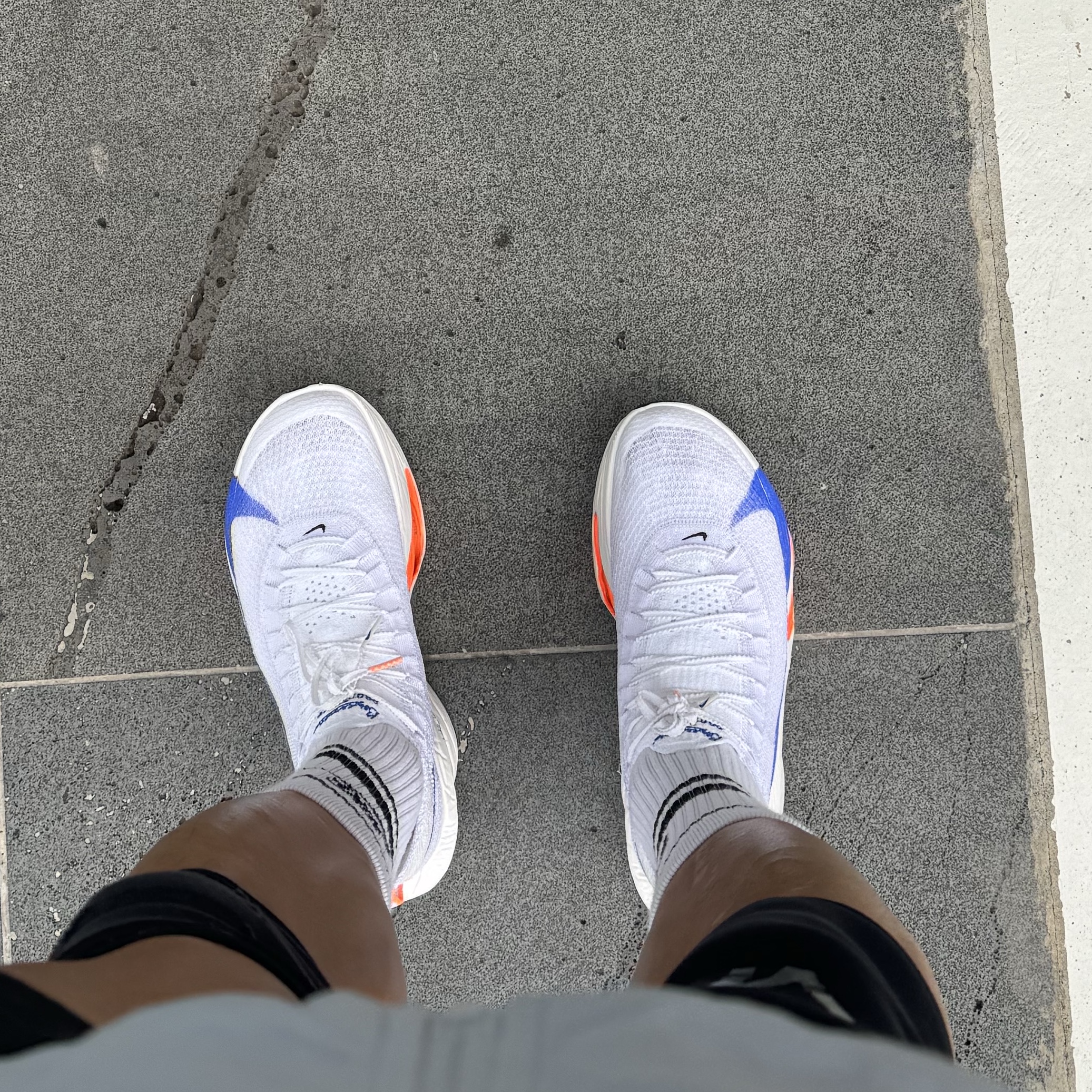 Nike Air Zoom Alphafly Next% 3 Blueprint 착용 스타일