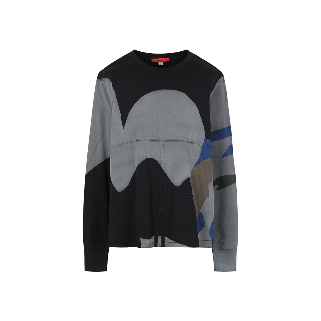 KM4DTSLEL03GY Eckhaus Latta Lapped Long Sleeve Mystery - 24FW