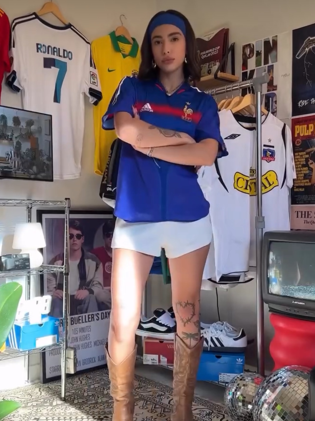 Palace Pro Jersey Ultra - 23FW, Hanwha Eagles x Yeseyesee Baseball Jersey Grey 착용 스타일 - 5