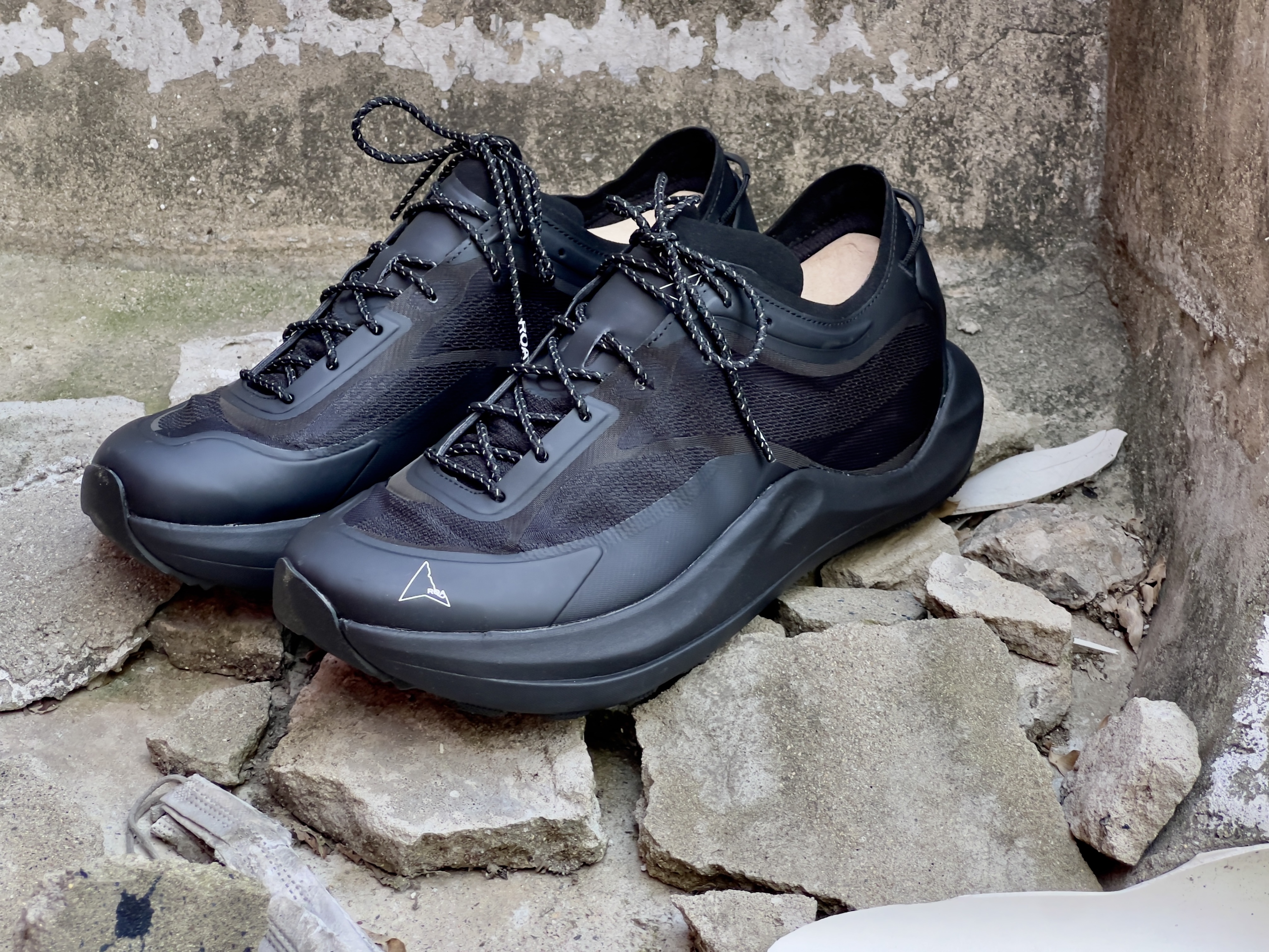 Roa Hiking Sella Black 착용 스타일