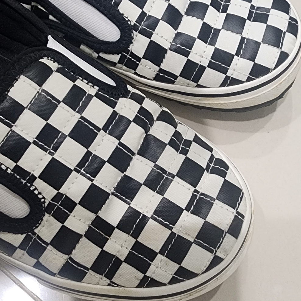 Vans Slip-er 2 Checkerboard 착용 스타일