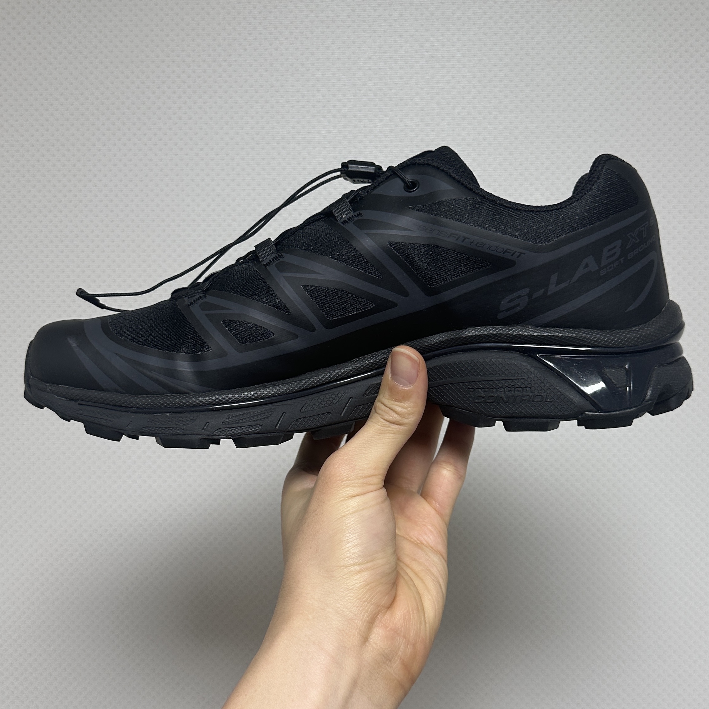 Salomon XT-6 ADV Black 착용 스타일 - 4