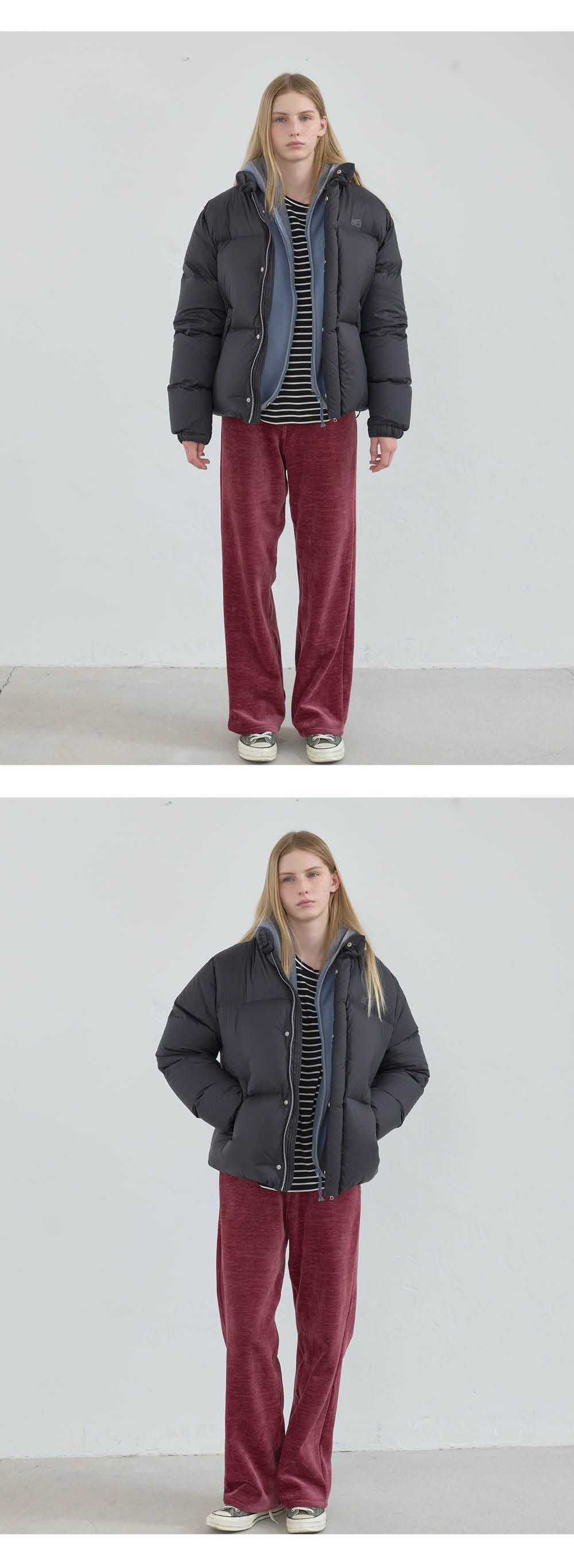 ENZO BLUES ♥ Cozy Down Jacket/追跡付 엔조블루스 코지 다운 자켓 블랙 | ENZO BLUES | KREAM