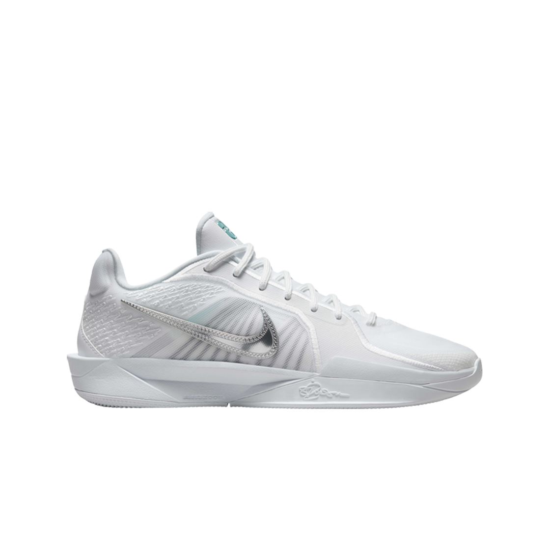 나이키 사브리나 2 EP 화이트 메탈릭 실버(Nike Sabrina 2 EP White Metallic Silver)