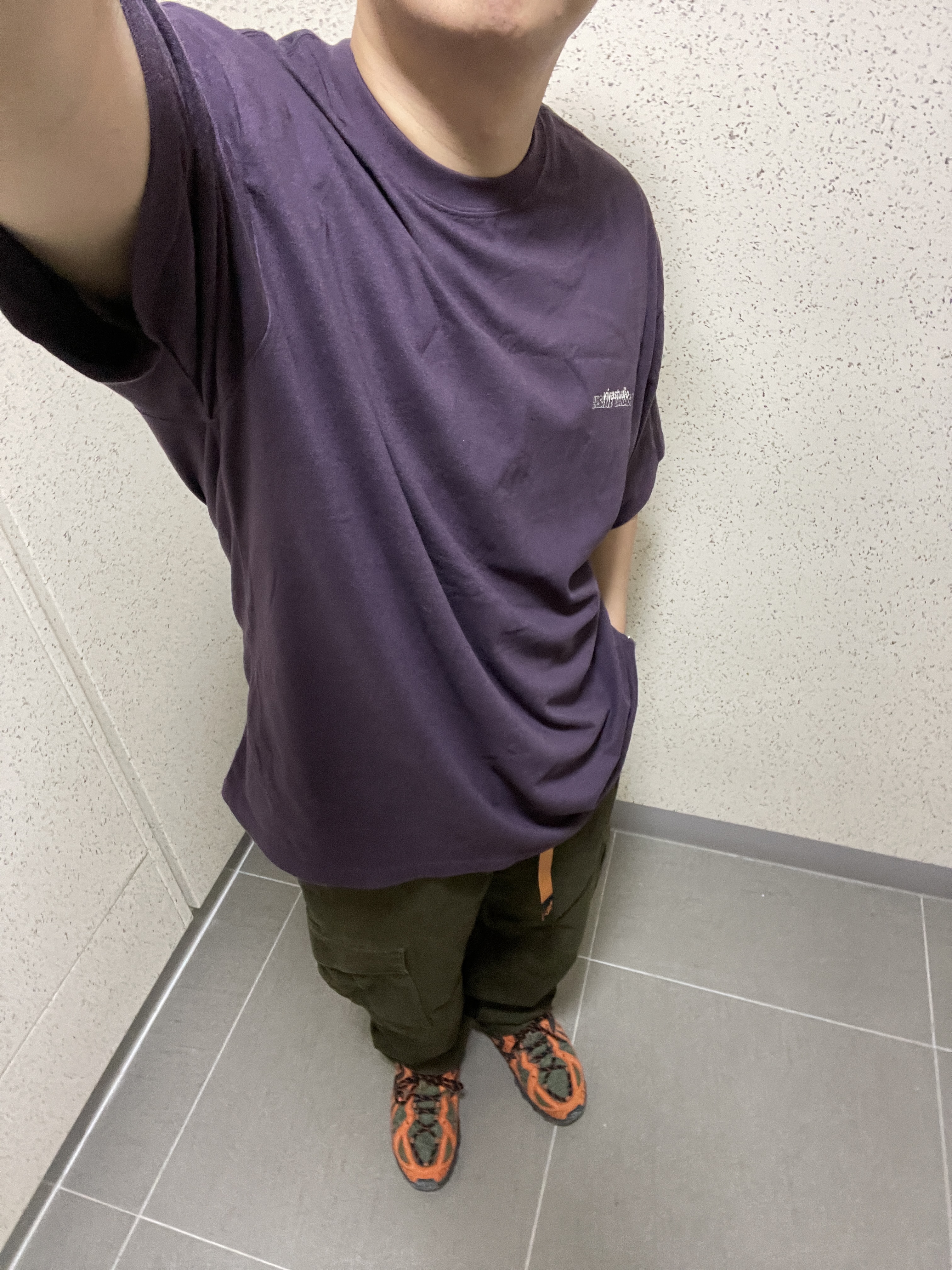 New Balance x Joe Freshgoods Beneath the Surface 610 Lil Swamps Orange 착용 스타일 - 1