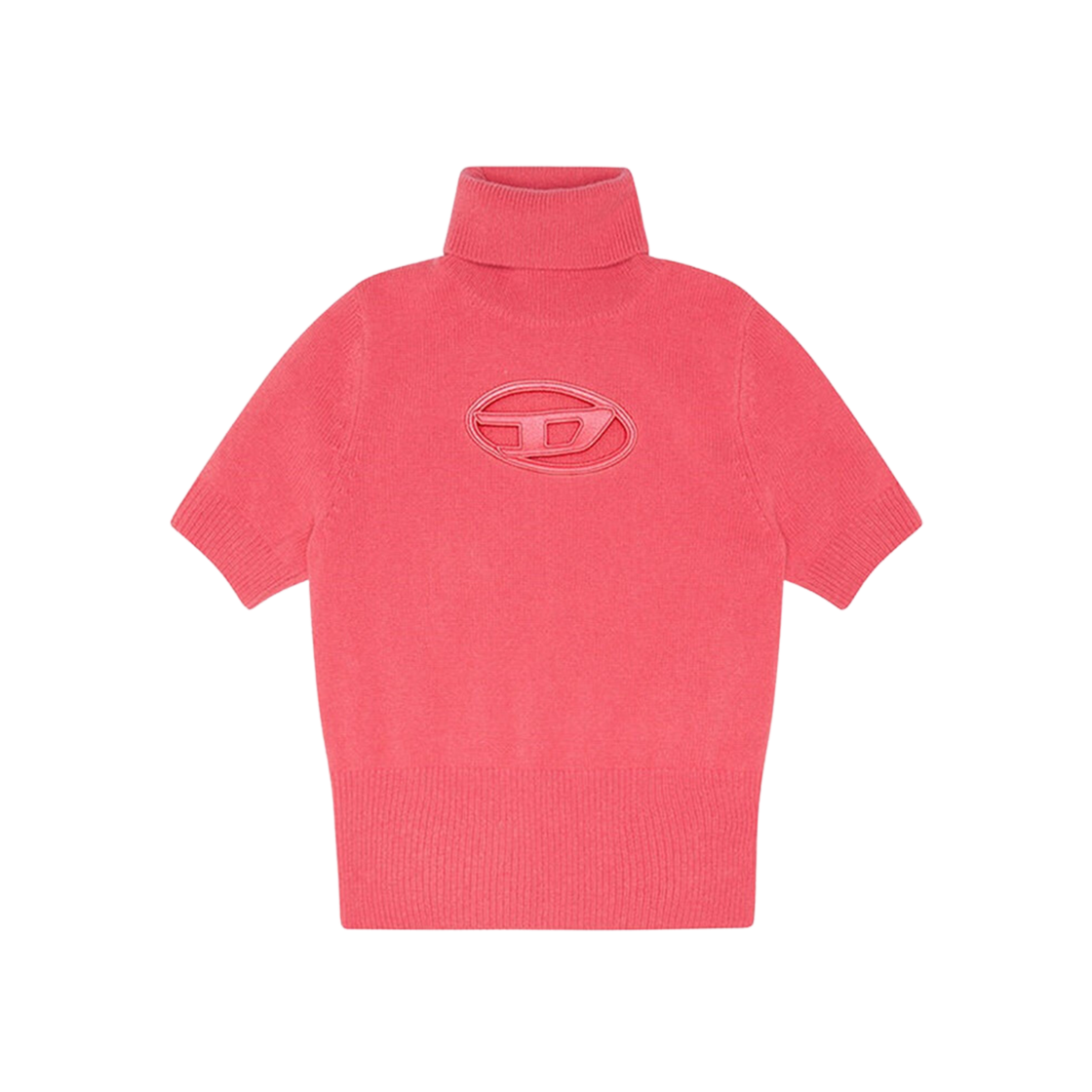 ★関税込★DIESEL★M-Argaret Jumper Cut-Out Logo Short-Sleeve M-ARGARET Woman: Short-sleeve jumper with cut-out logo | Diesel