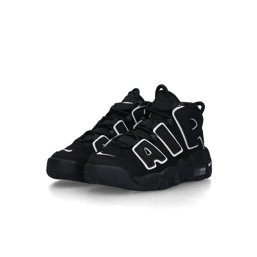 (GS) Nike Air More Uptempo Black White 2020