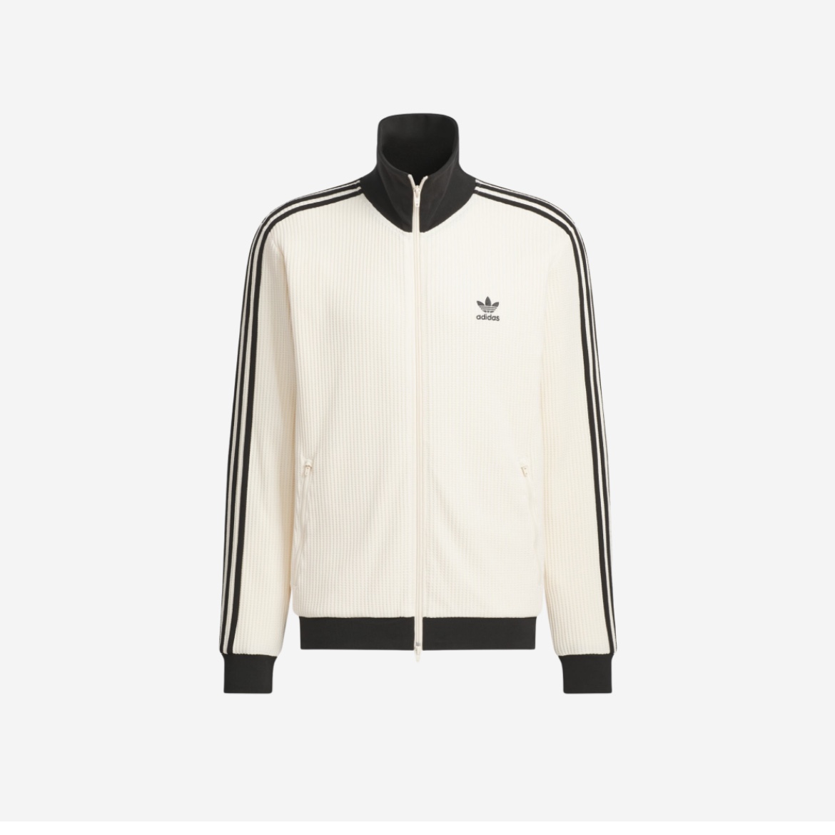Adidas Waffle Beckenbauer Track Top Wonder White - KR Sizing 착용 스타일