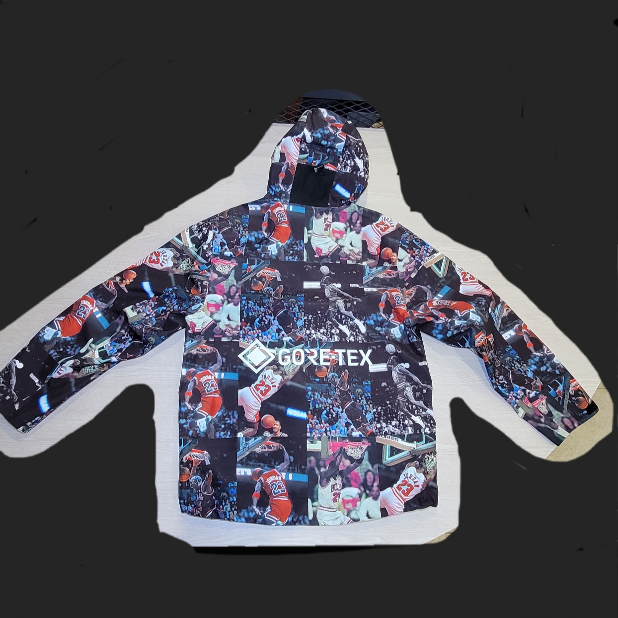 Jordan Flight  Heritage Jacket Black 착용 스타일 - 2