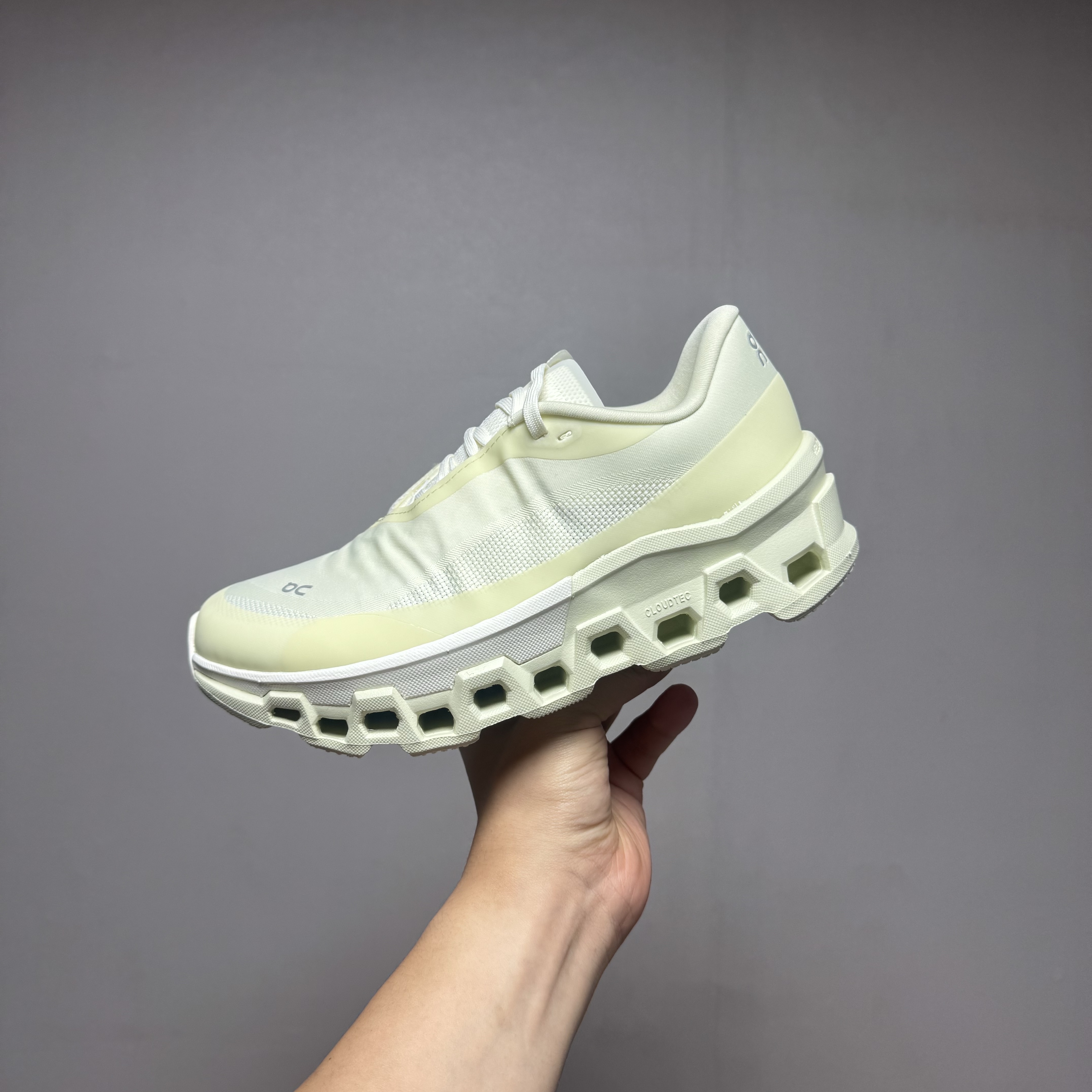 On Running x Post Archive Faction (Paf) Cloudmonster 2 Seedling White, (W) On Running x Post Archive Faction (Paf) Cloudmonster 2 Seedling White 착용 스타일