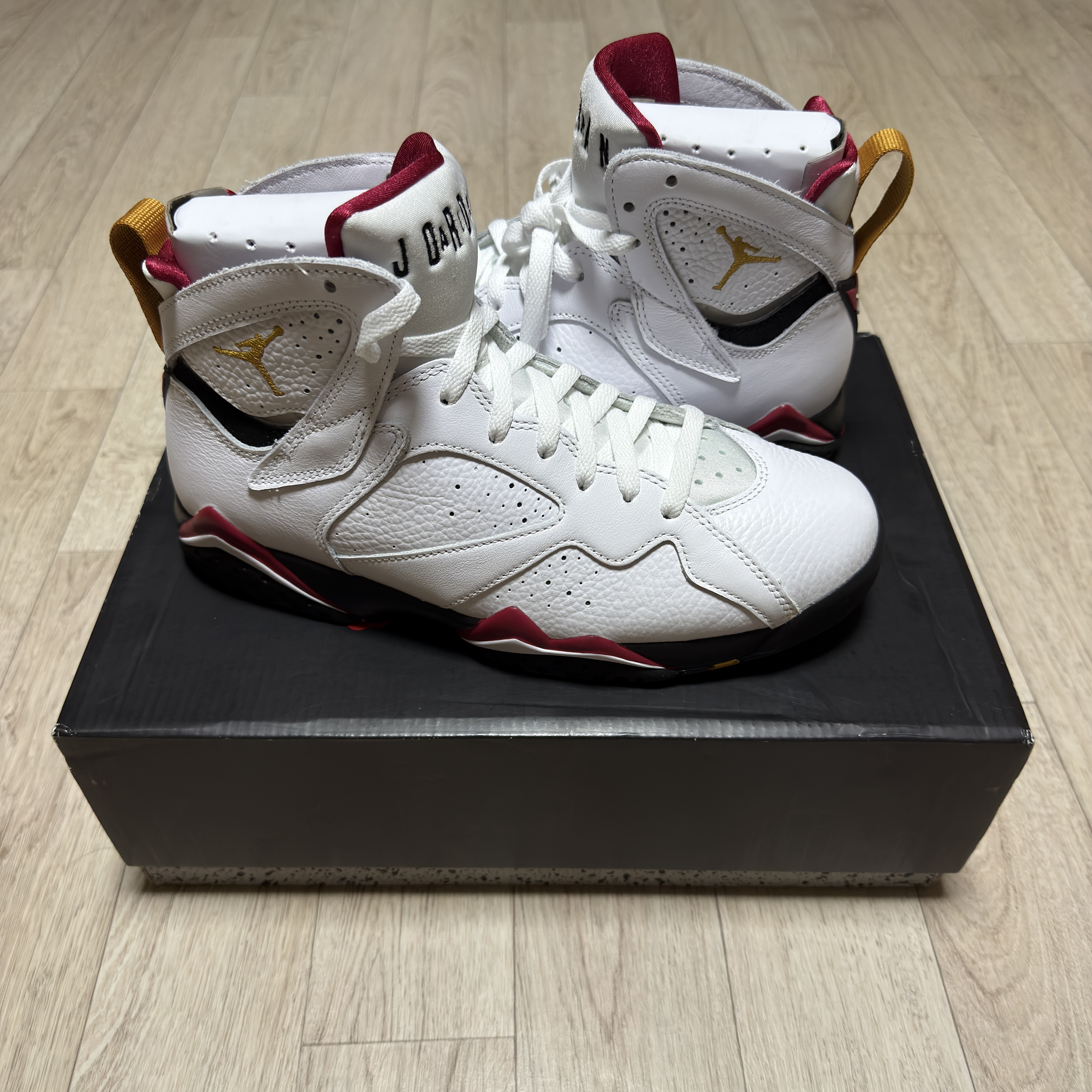 Jordan 7 Retro Cardinal 2022 착용 스타일