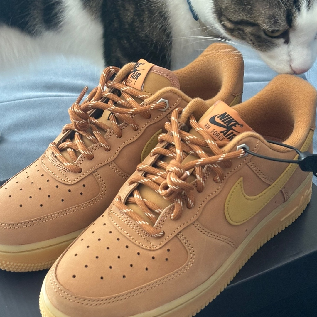 Nike Air Force 1 '07 WB Flax 착용 스타일