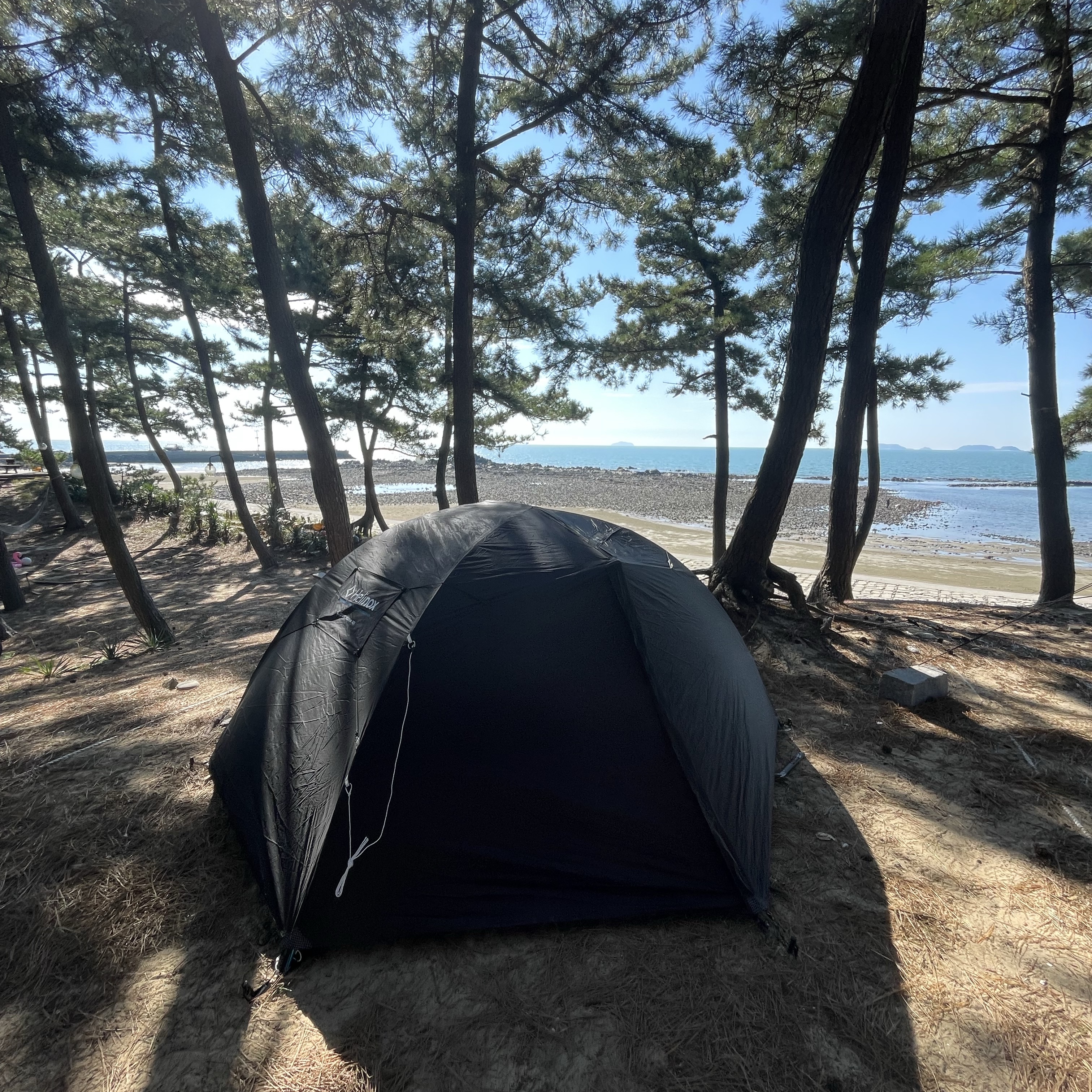 Helinox Alpine Dome 2p Black 착용 스타일 - 2
