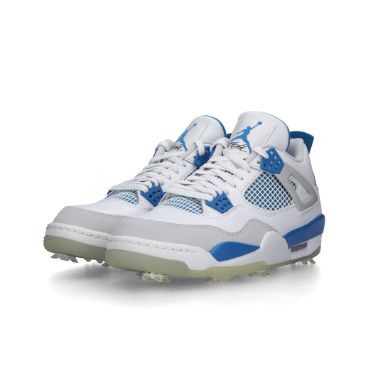 Jordan 4 Golf White Military Blue