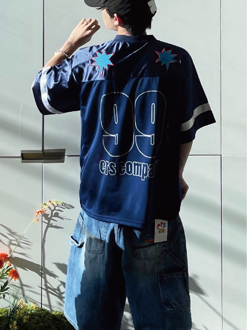 ersco Triple Hammerloop Carpenter Short Blue, Balenciaga Steroid Derby Black 착용 스타일 - 4